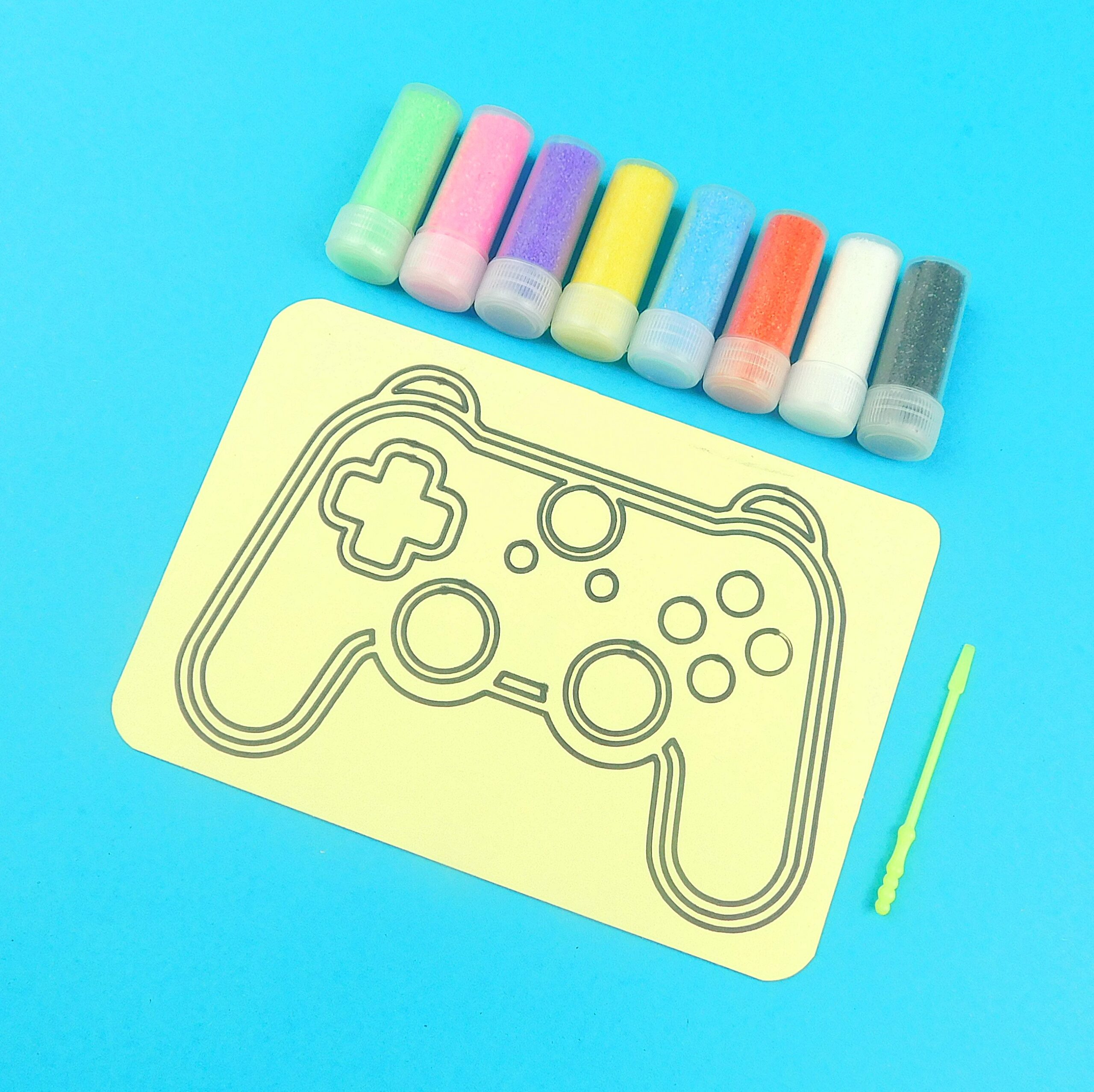 Game Controller A6 Sand Art Kit, Including Sand - Image 2