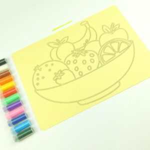 Fruit Bowl A4 Sand Art Kit