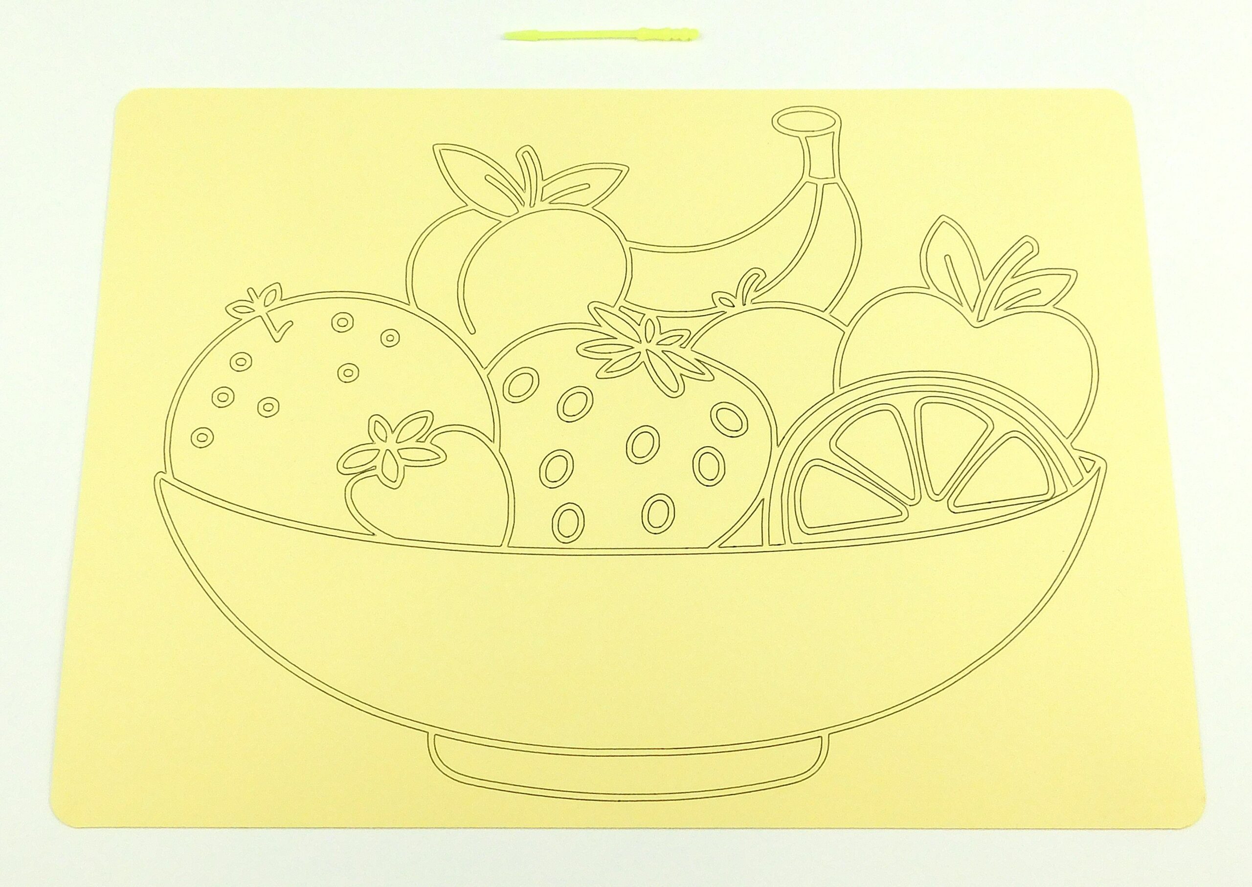 Fruit Bowl A4 Sand Art Kit - Image 8