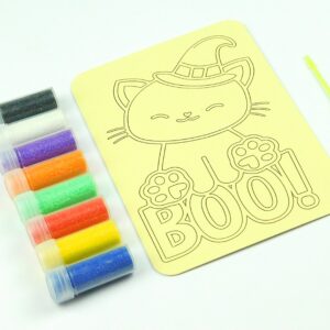 Boo Cat A6 Sand Art Kit