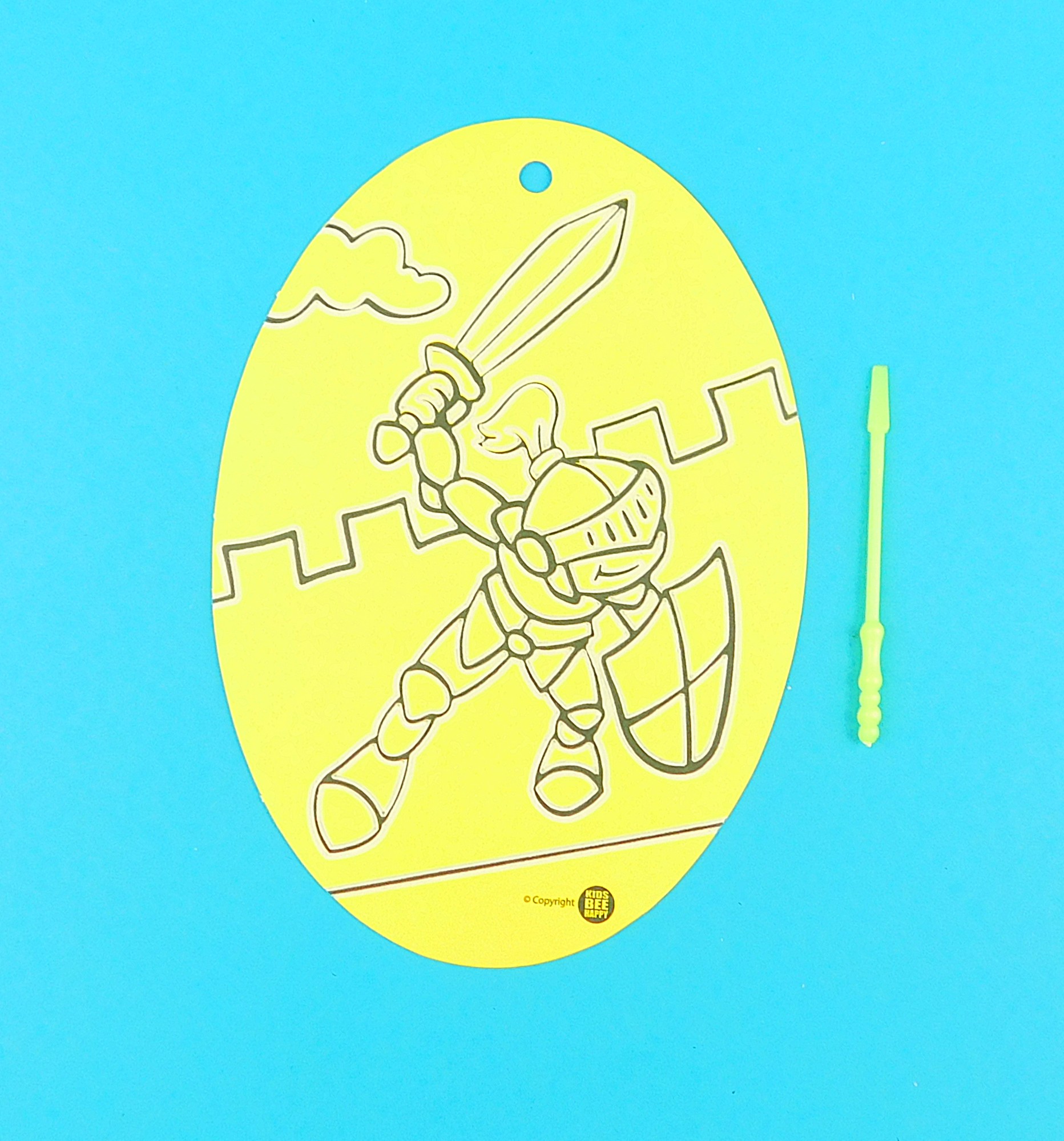 Oval Knight Sand Art Kit. - Image 7