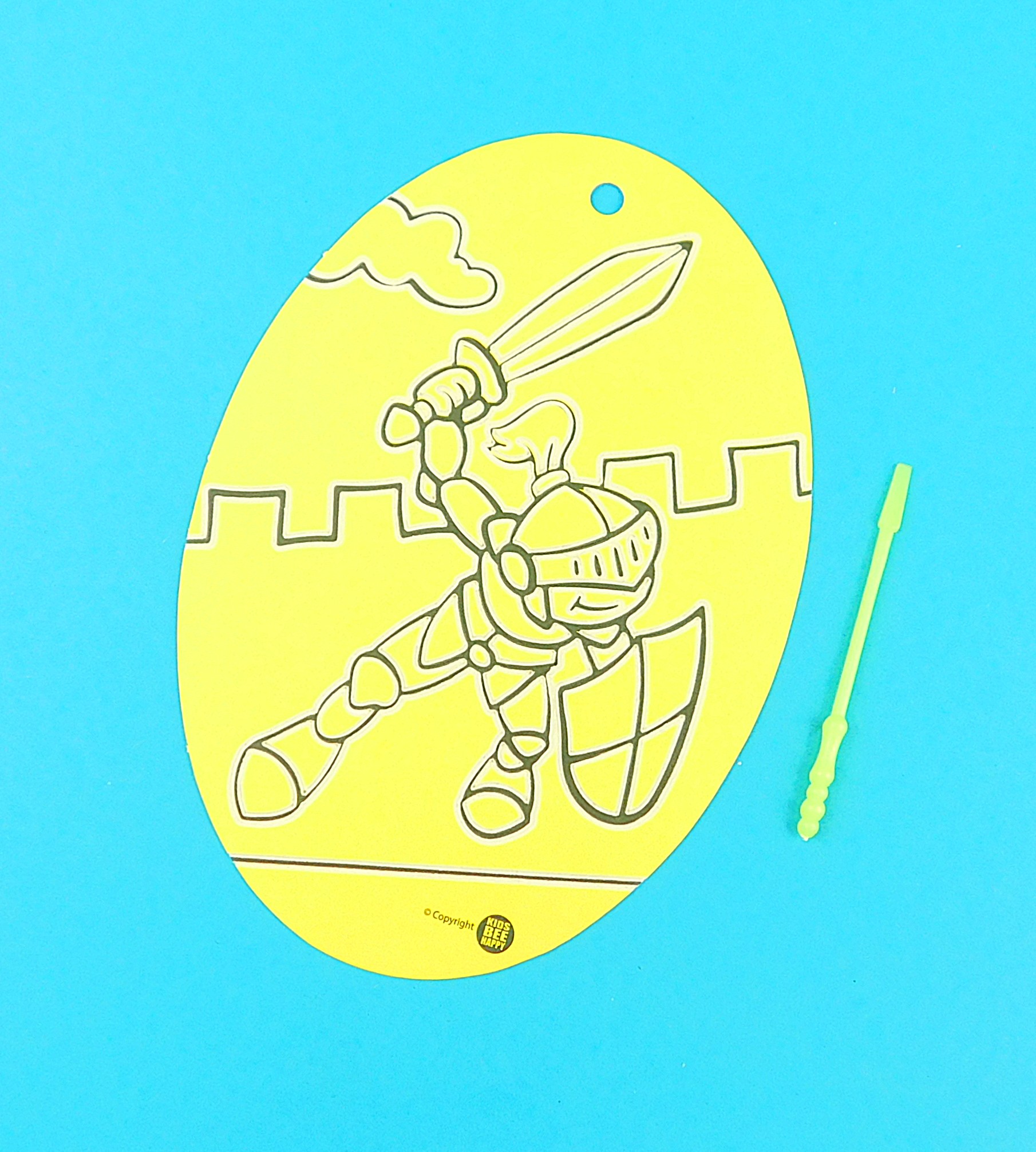 Oval Knight Sand Art Kit. - Image 8