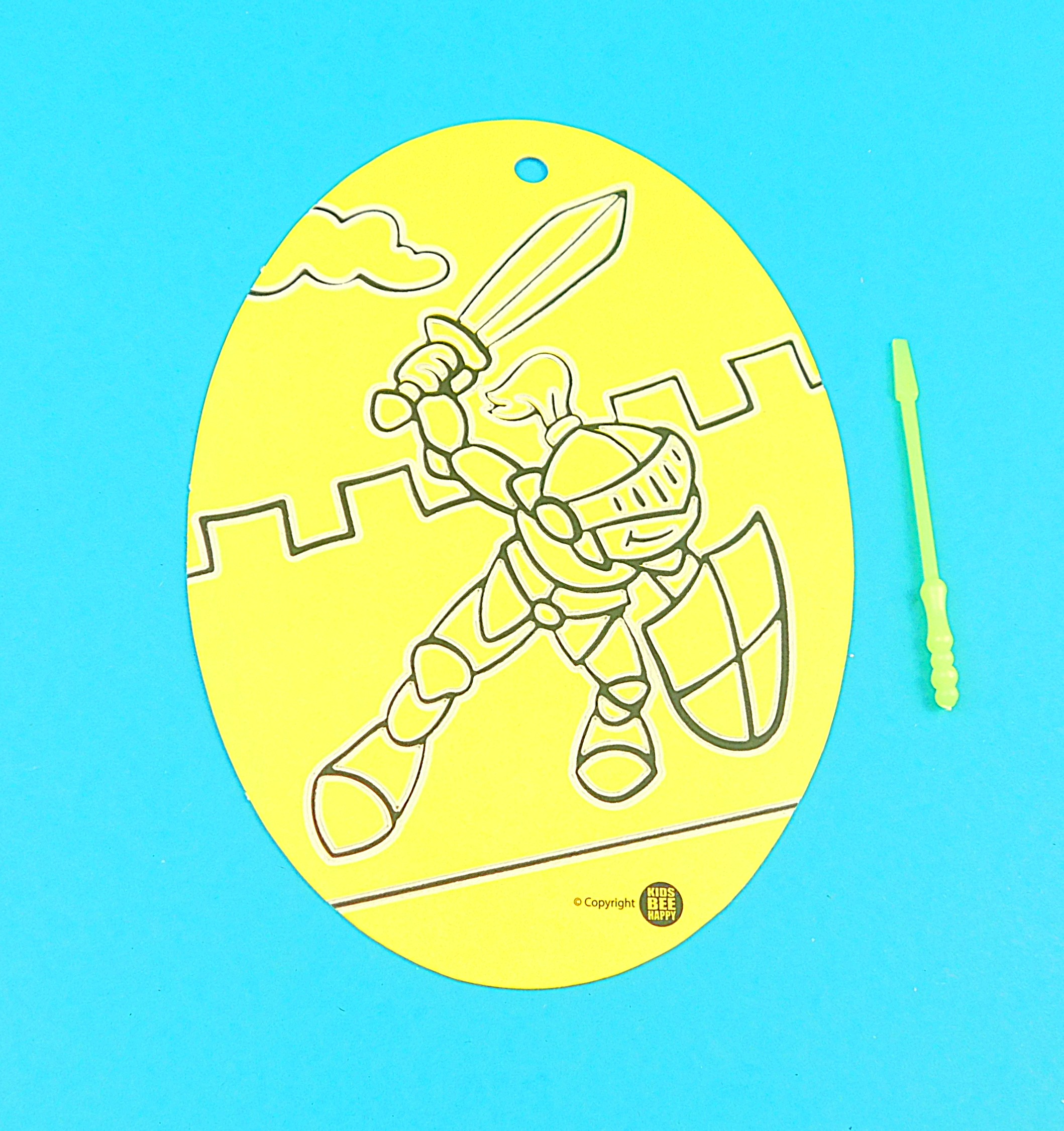 Oval Knight Sand Art Kit. - Image 9