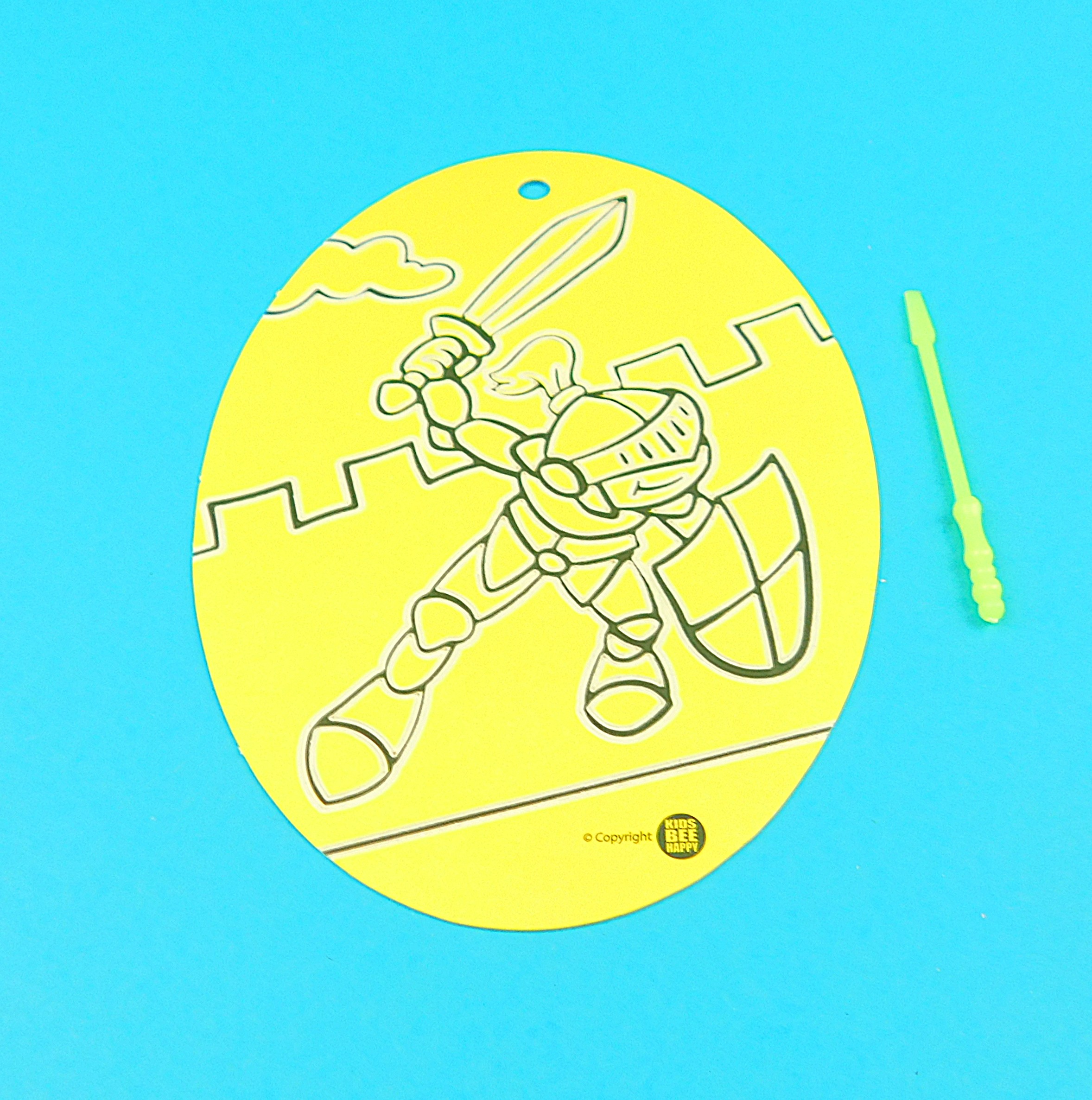 Oval Knight Sand Art Kit. - Image 10