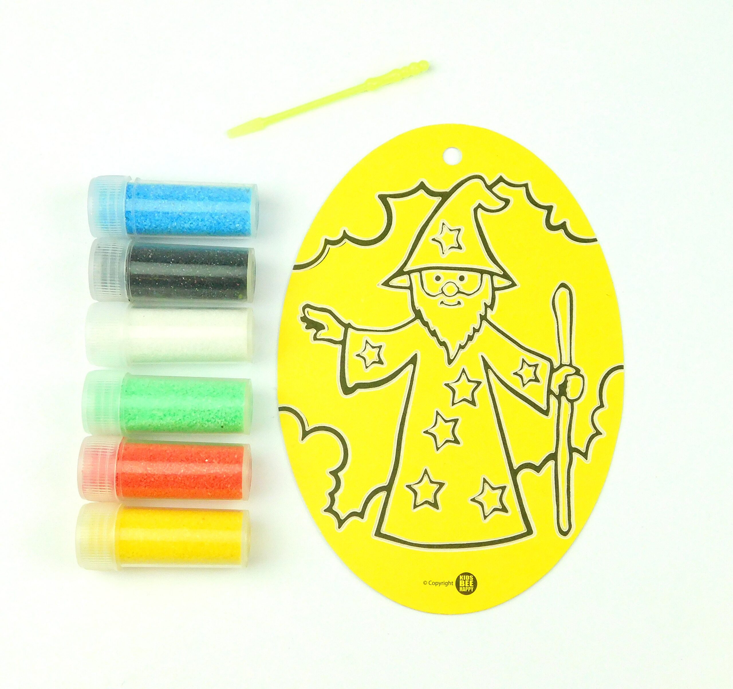 Wizard Sand Art Kit. Oval Size. Sand Included