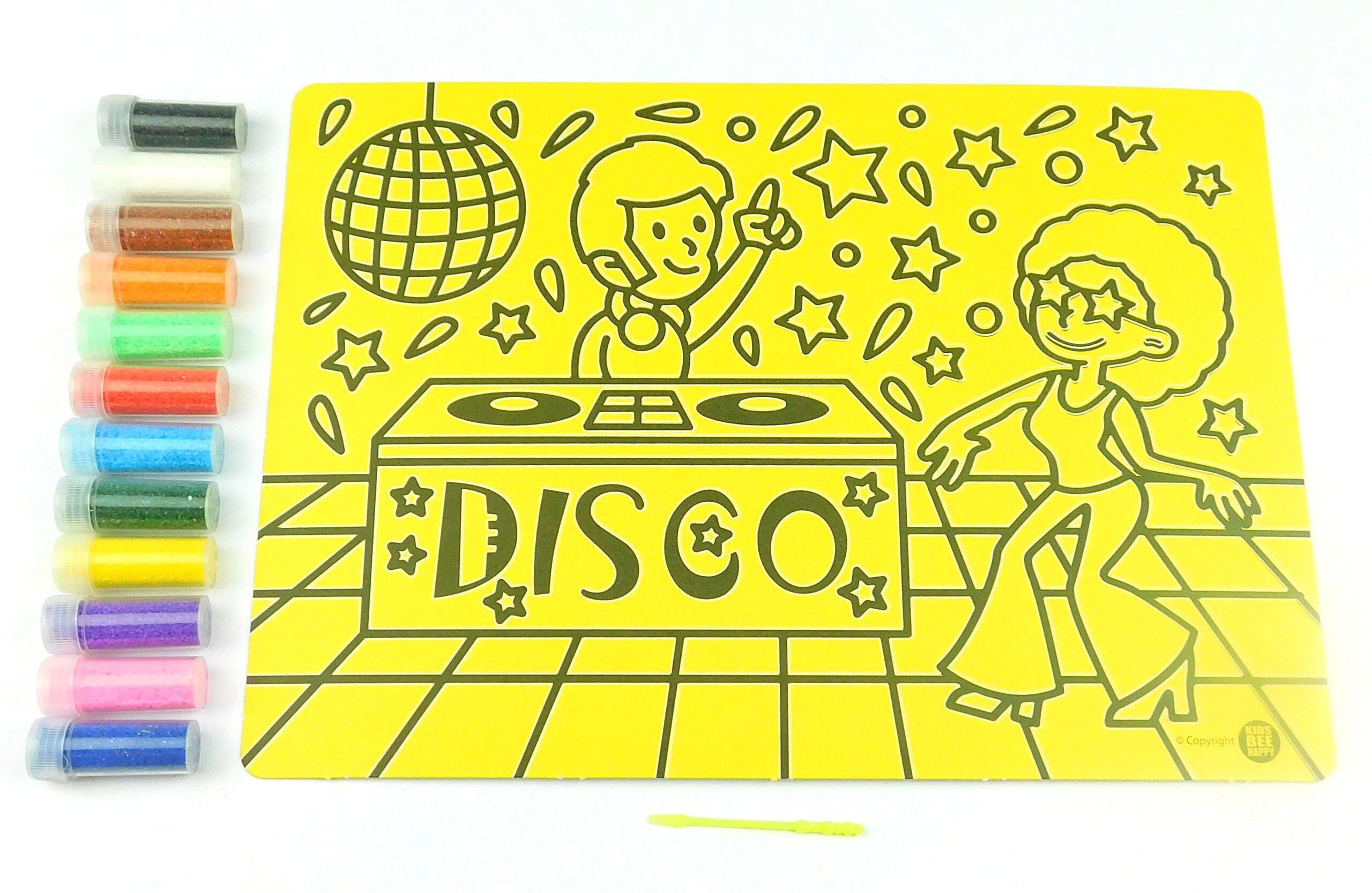 Disco Sand Art Kit. A4 Size. Sand Included - Image 2