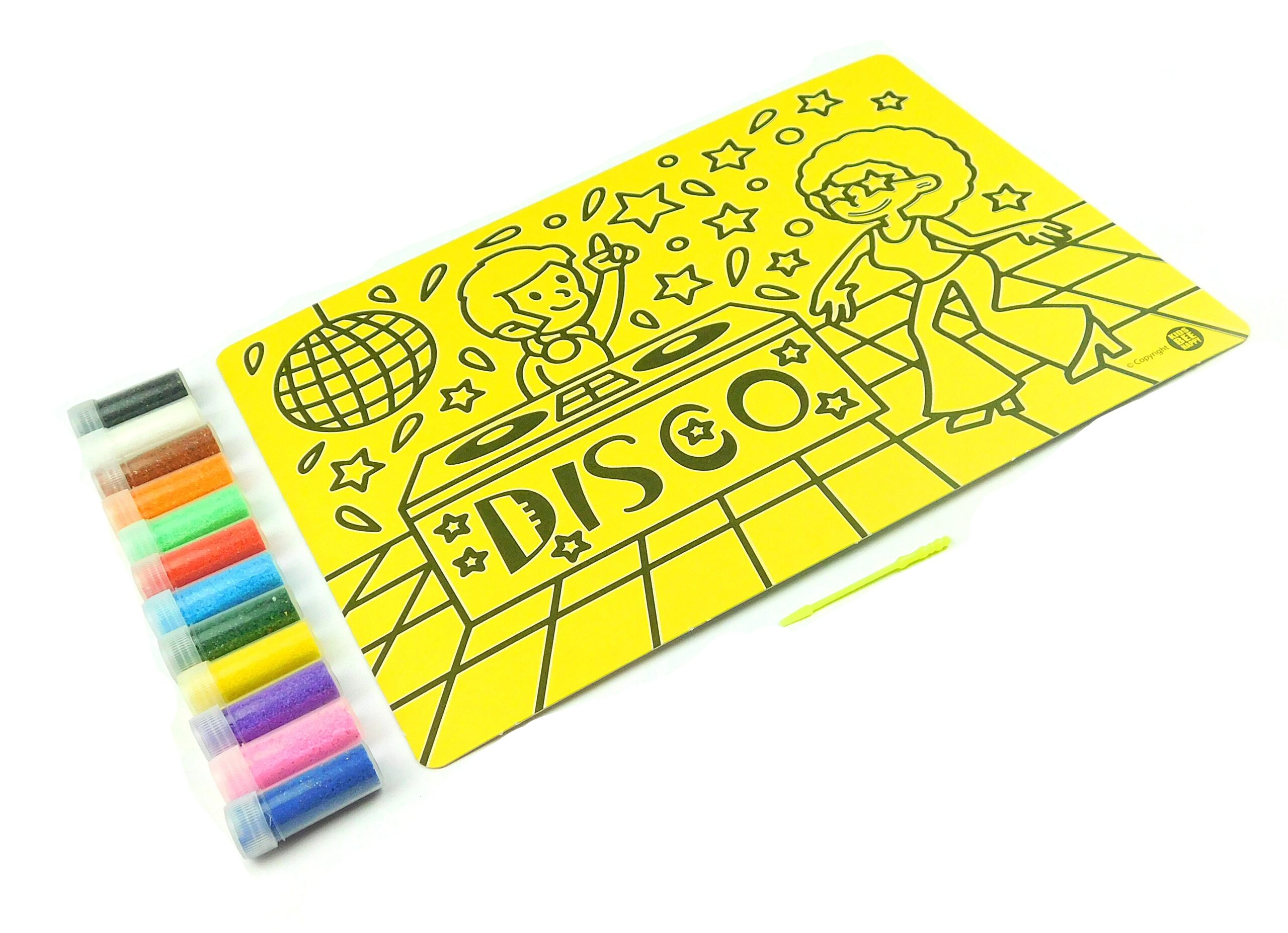 Disco Sand Art Kit. A4 Size. Sand Included - Image 4