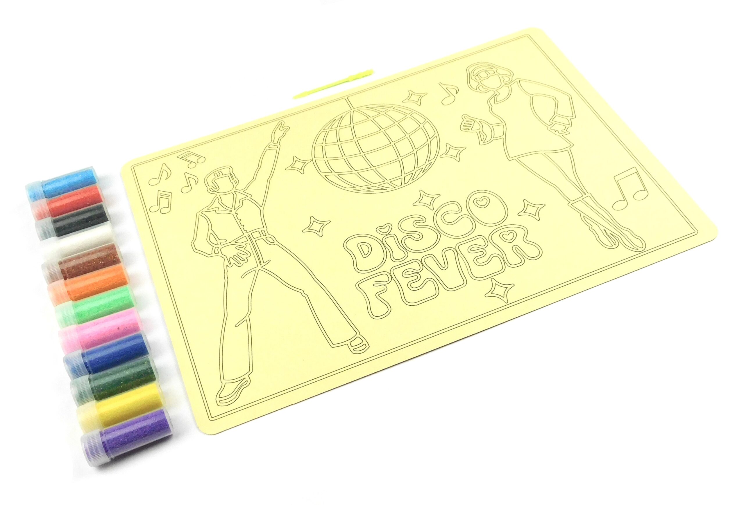 Disco Fever Sand Art Kit. A4 Size. Sand Included. - Image 4