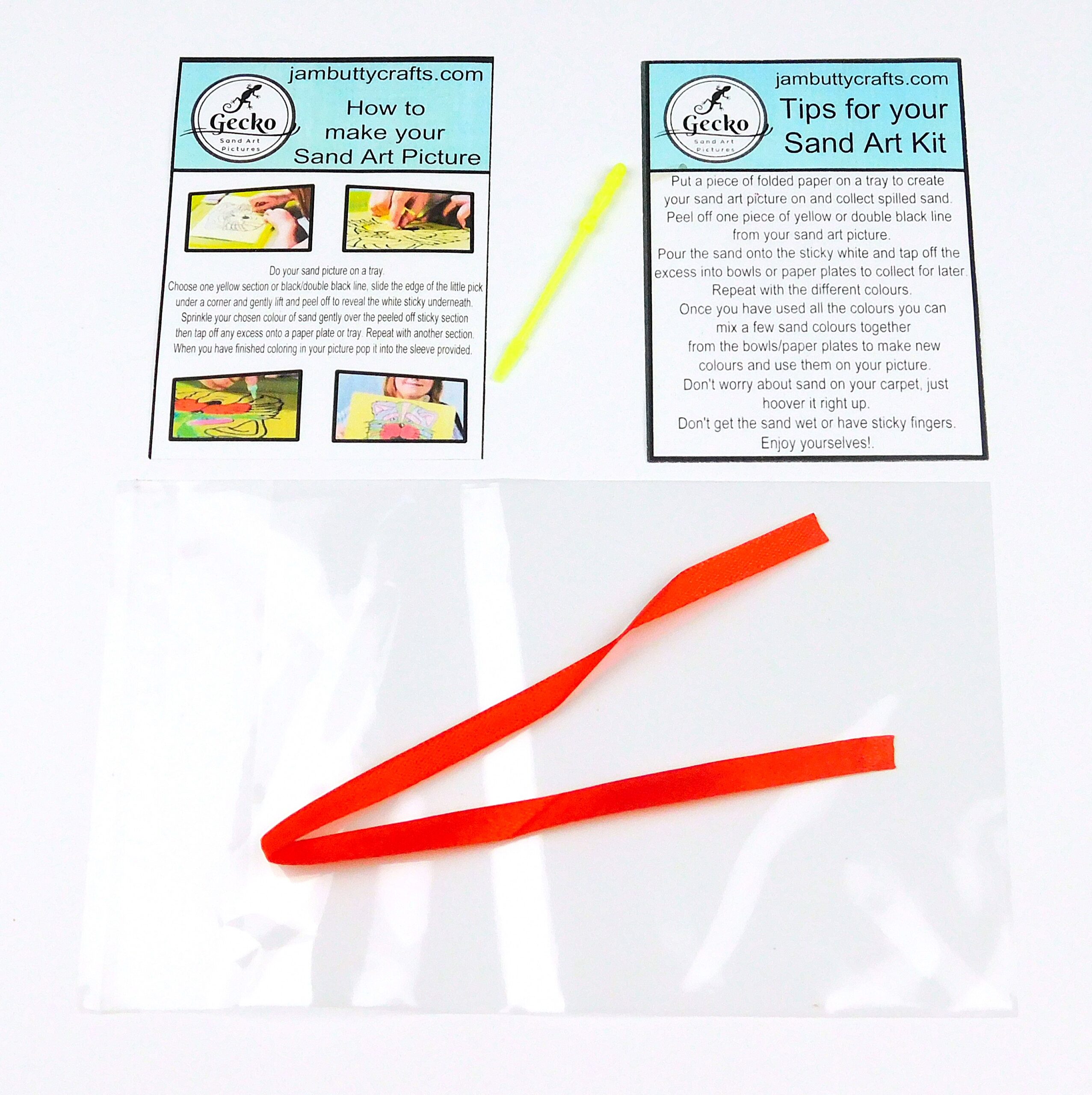 Double A6 Cupcakes Sand Art Kit. Sand Included. - Image 10