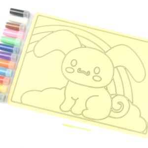 A4 Cinnamoroll-ish Sand Art Kit. Sand Included.