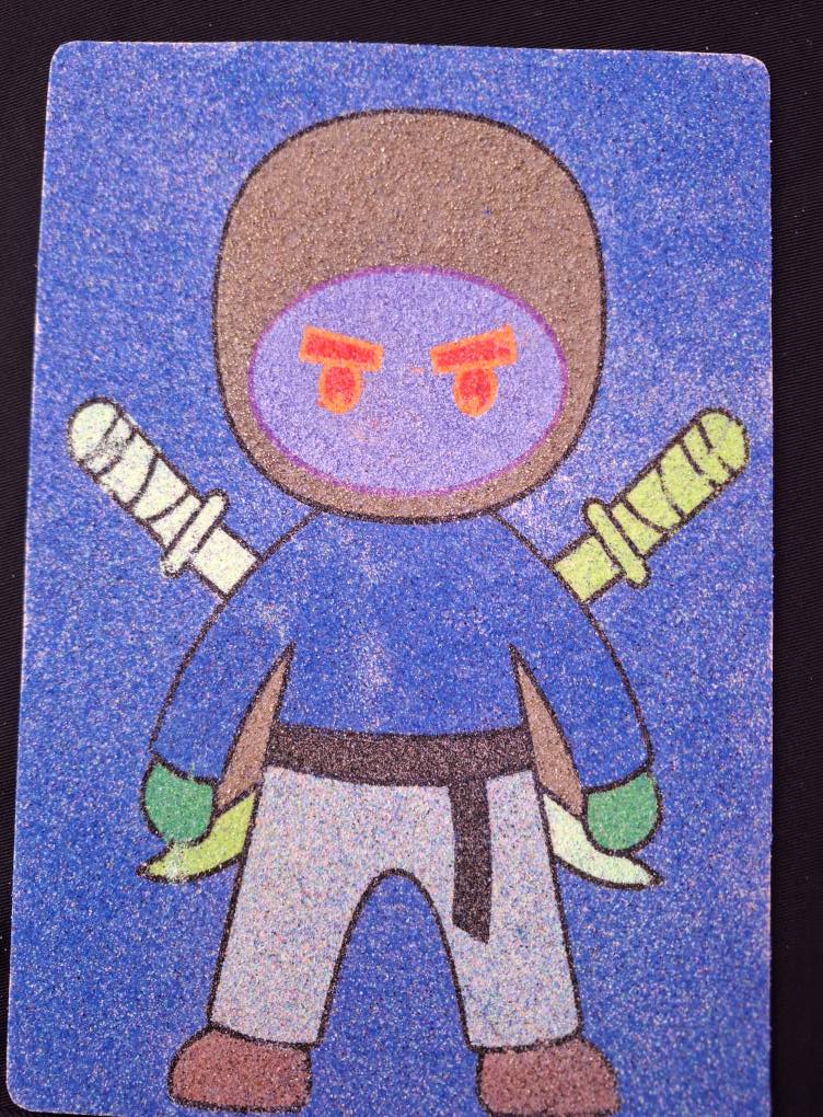 A6 Ninja Sand Art Kit - Image 5