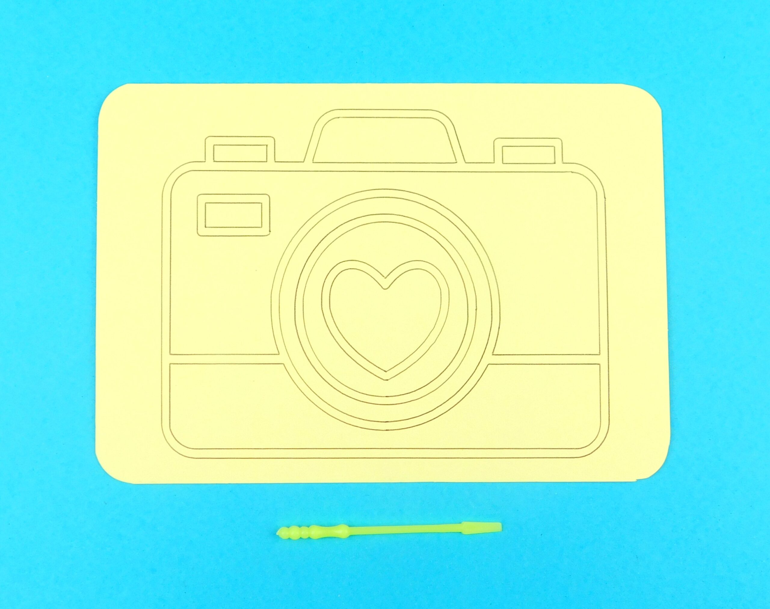 A6 Camera Sand Art Kit - Image 2