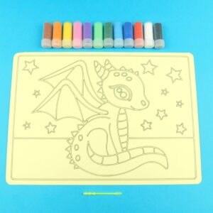 A4 Dragon Sand Art Kit