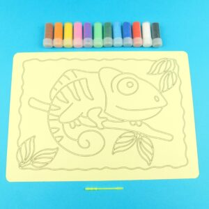 A4 Chameleon Sand Art Kit