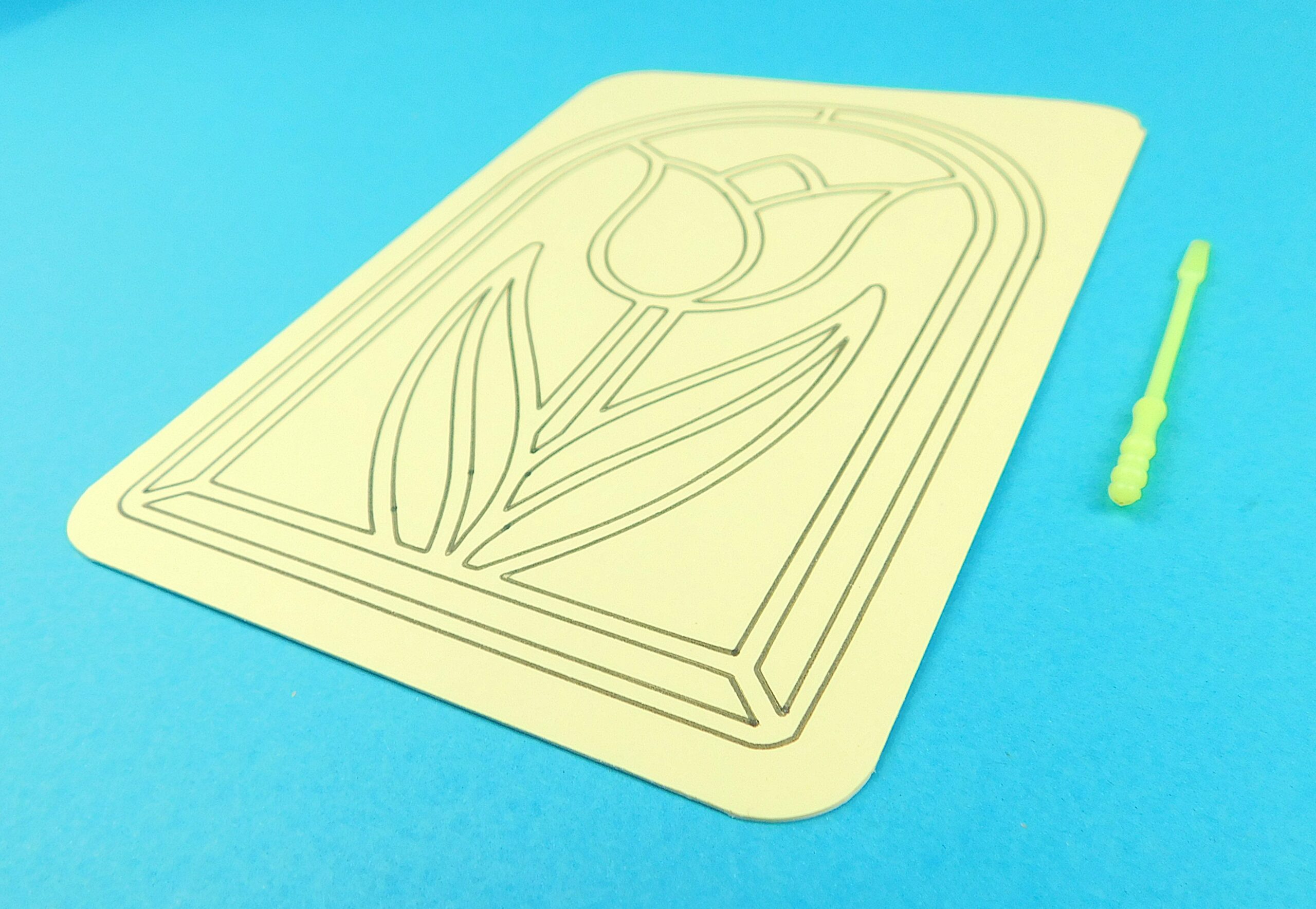 A6 Tulip Stained Glass Sand Art Kit - Image 10
