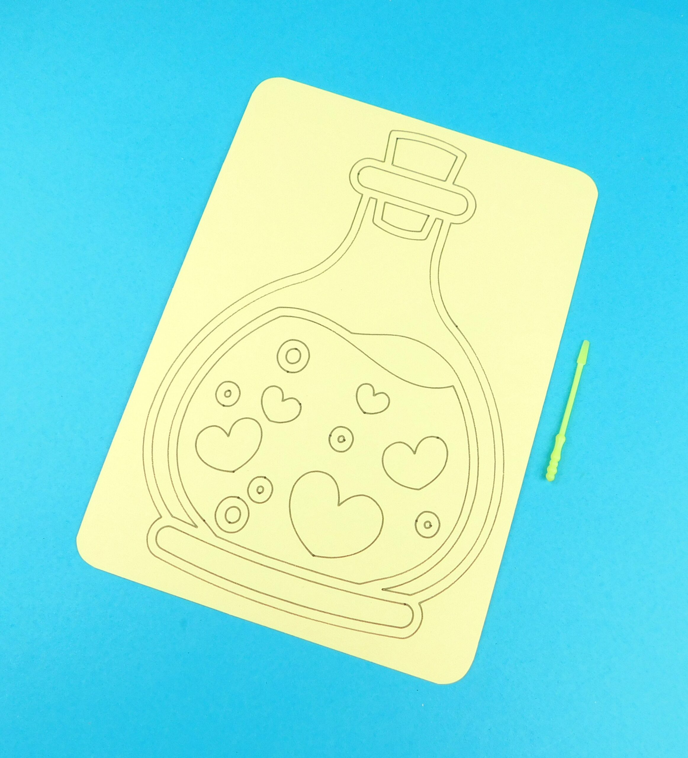 A5 Heart Potion Sand Art Kit - Image 7
