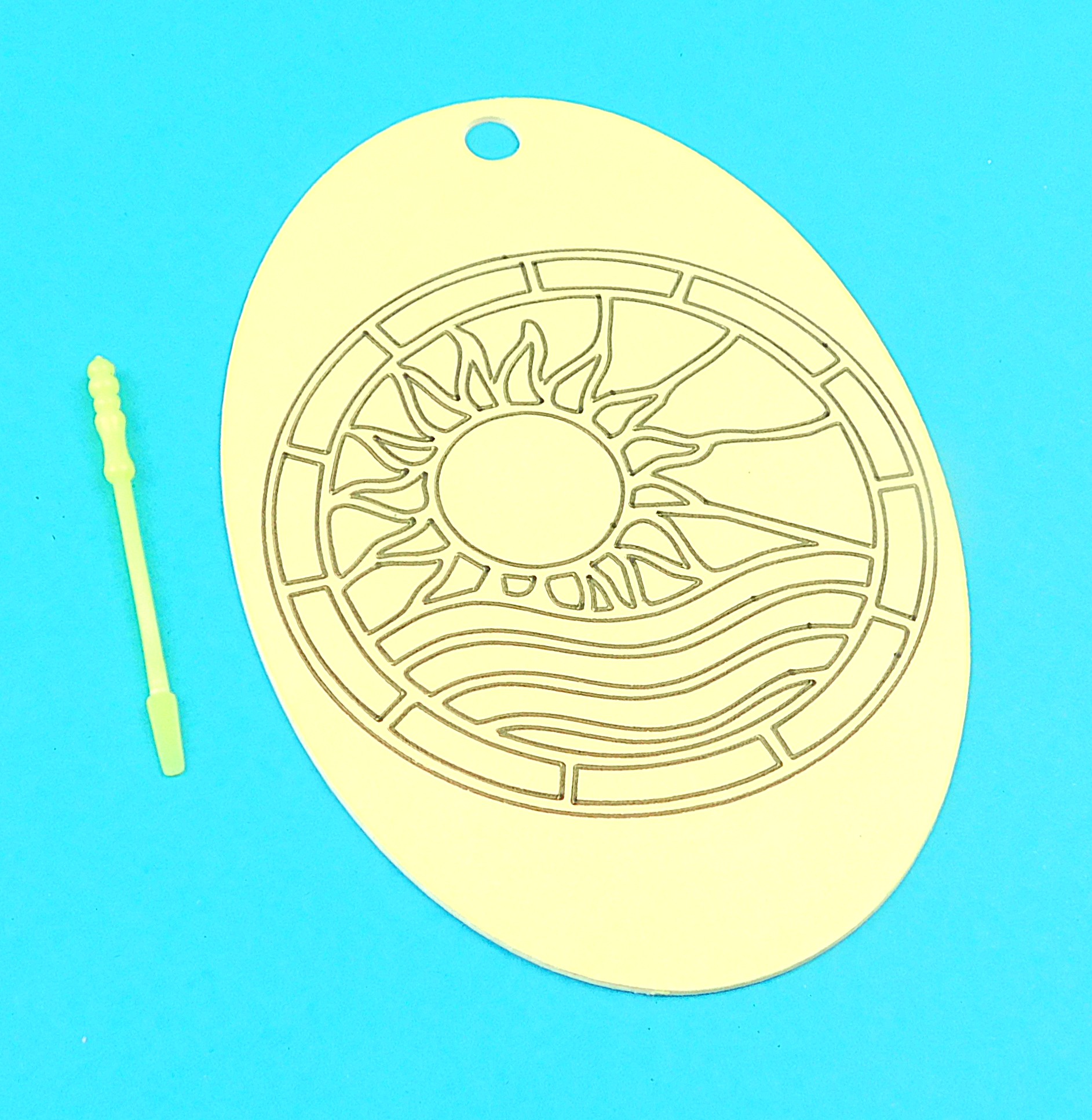 Oval Sun & Sea Sand Art Kit. - Image 9