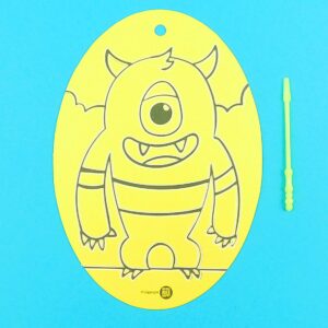 Oval Cyclops Sand Art Kit.
