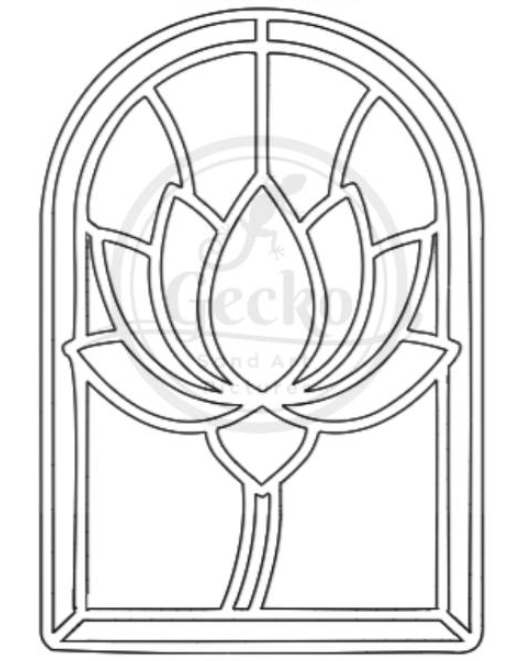 A6 Flower Stained Glass Sand Art Kit