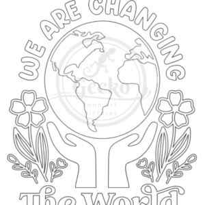 A4 We are changing the world Sand Art Kit
