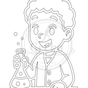A6 Scientist Sand Art Kit