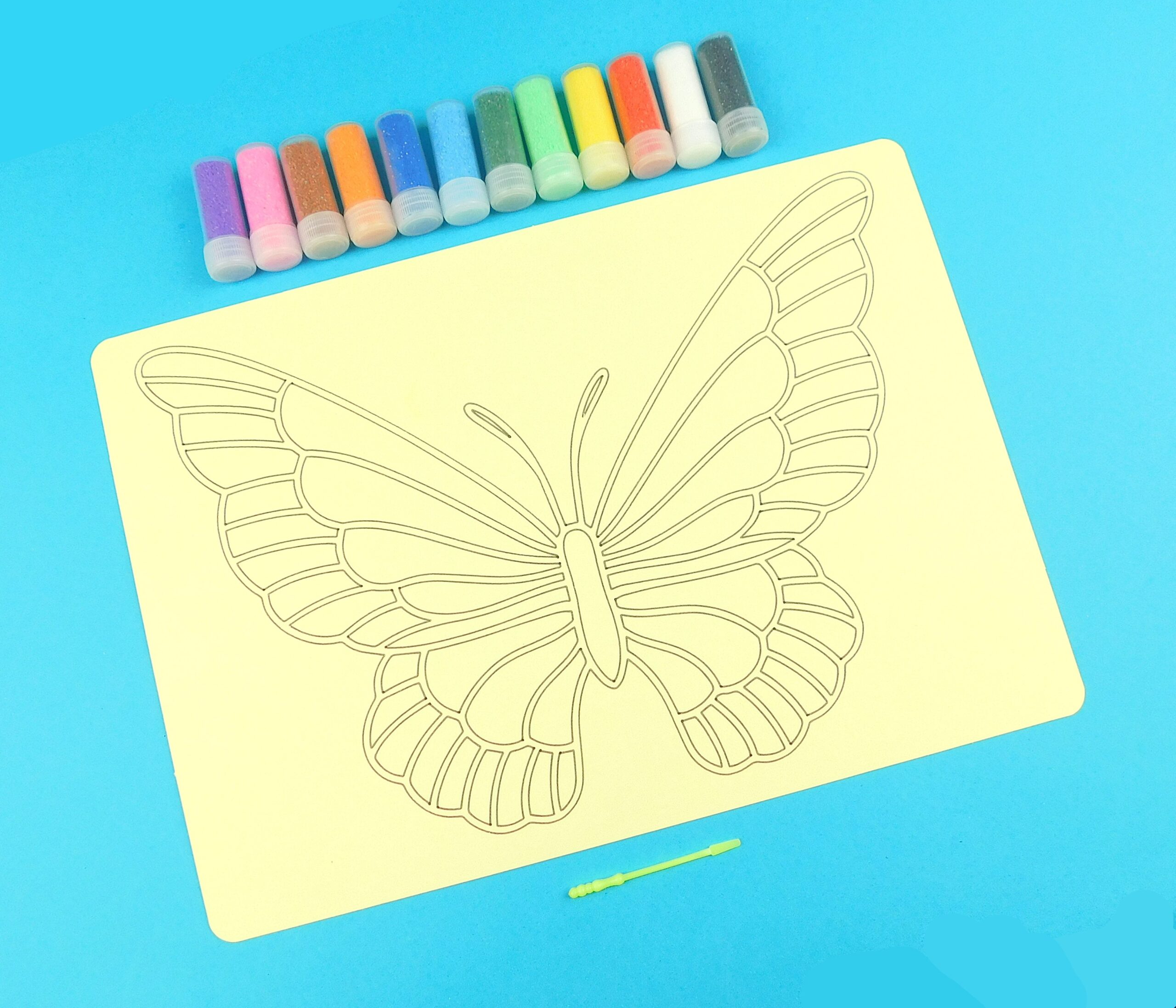 A4 Butterfly Sand Art Kit - Image 3