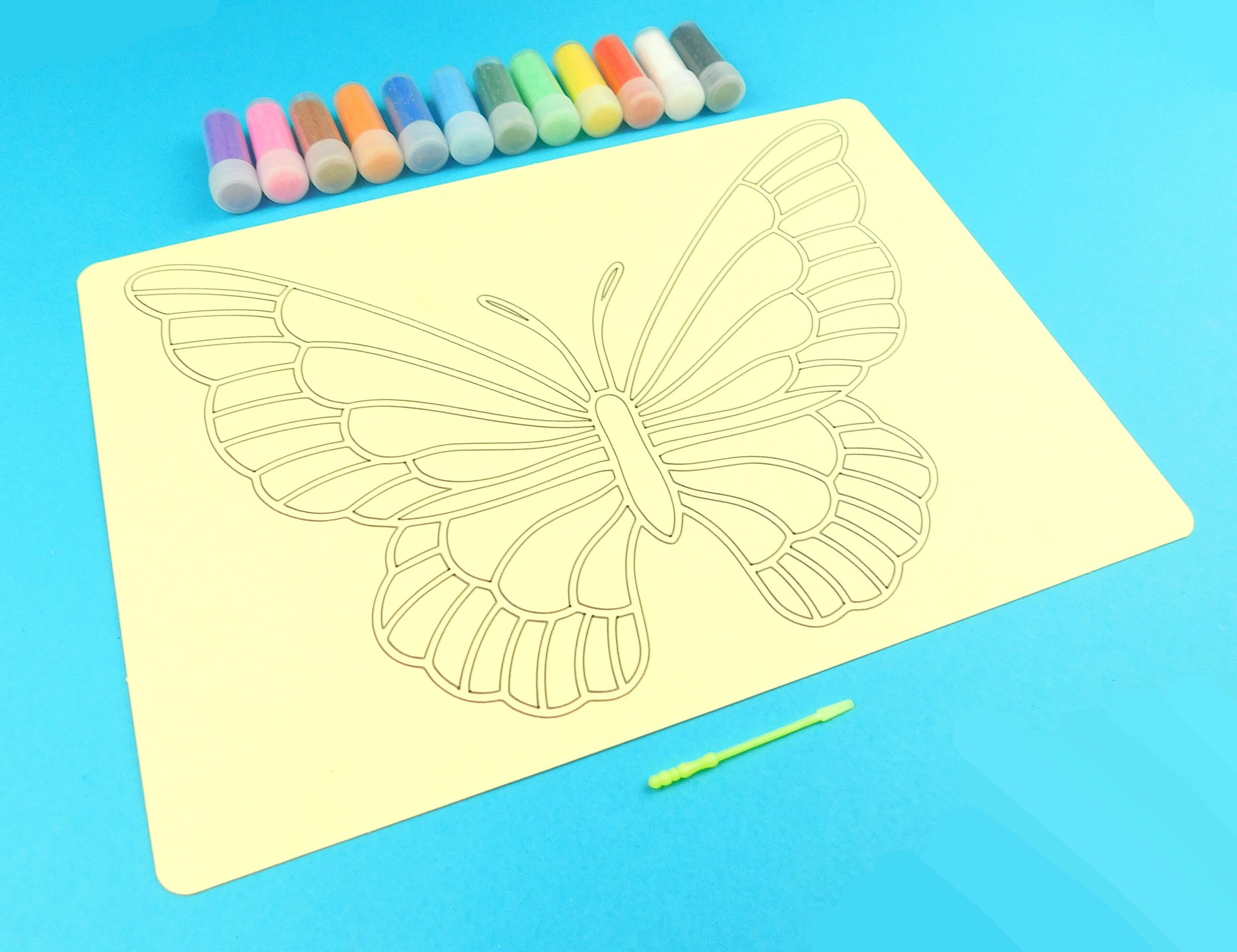 A4 Butterfly Sand Art Kit - Image 4