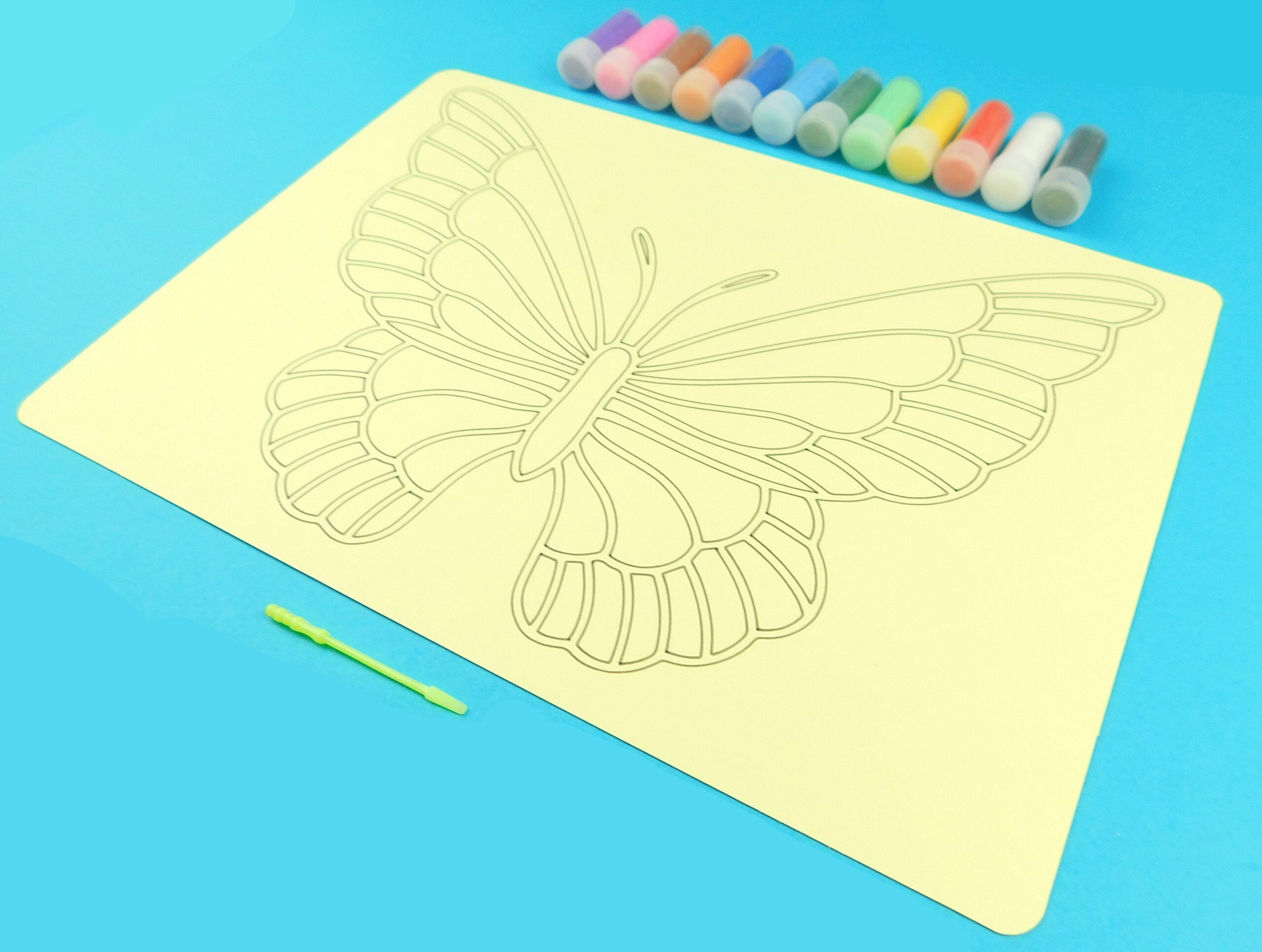 A4 Butterfly Sand Art Kit - Image 6