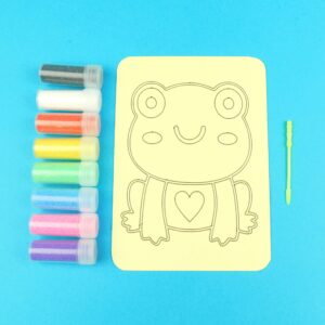 A6 Frog Sand Art Kit