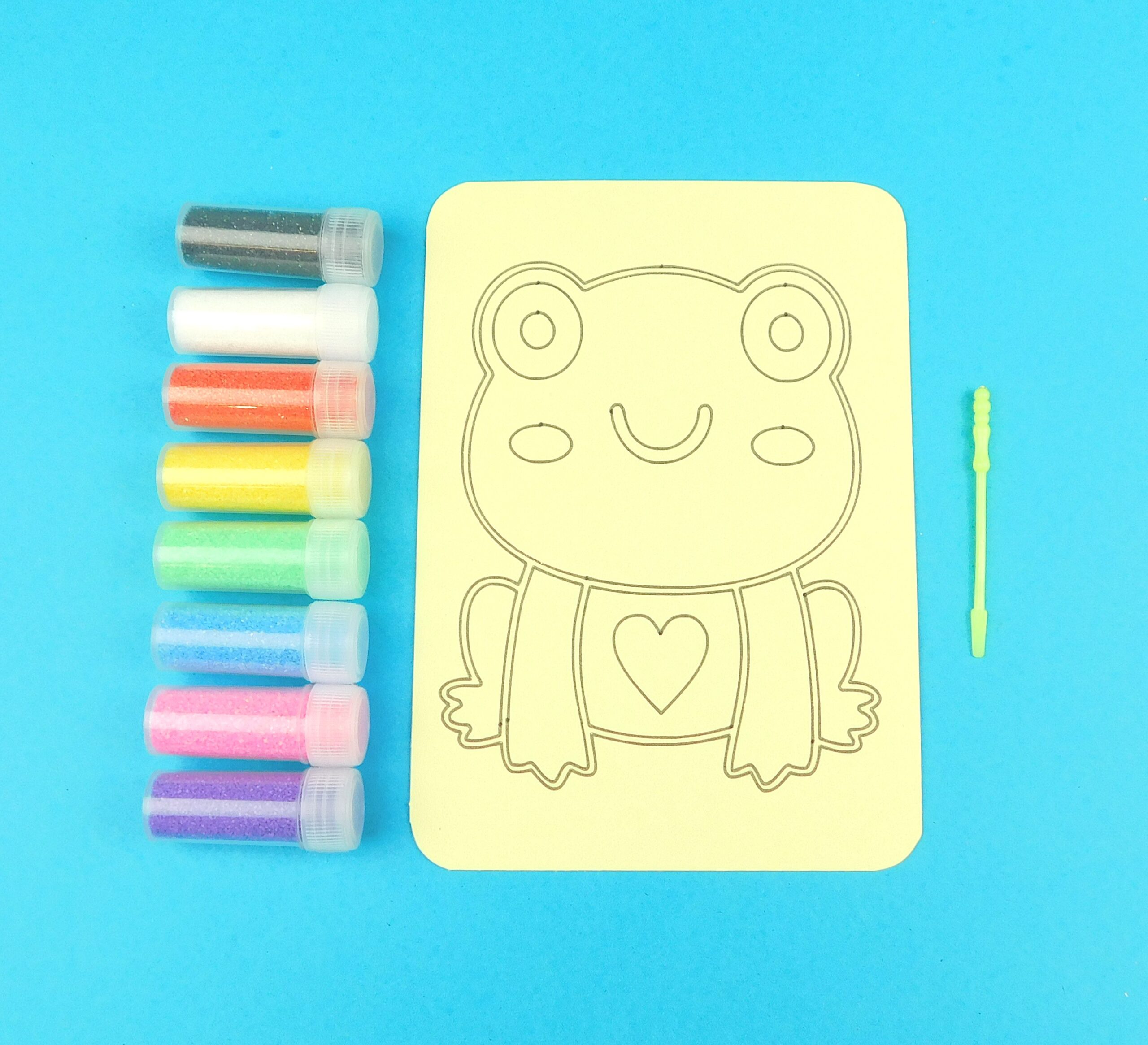 A6 Frog Sand Art Kit