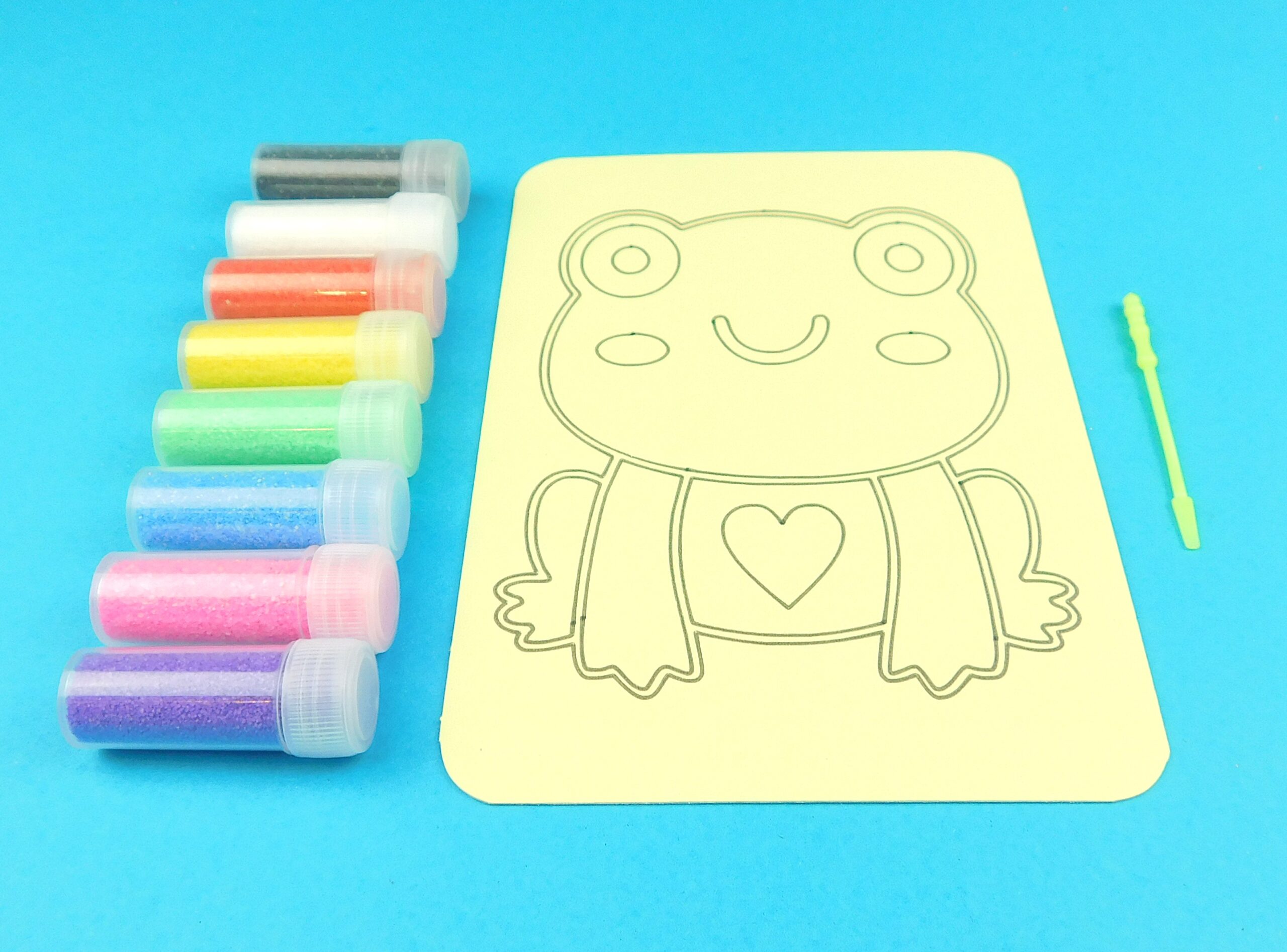 A6 Frog Sand Art Kit - Image 4