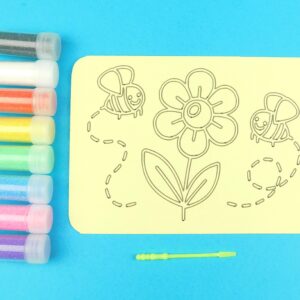 A6 Busy Bees Sand Art Kit