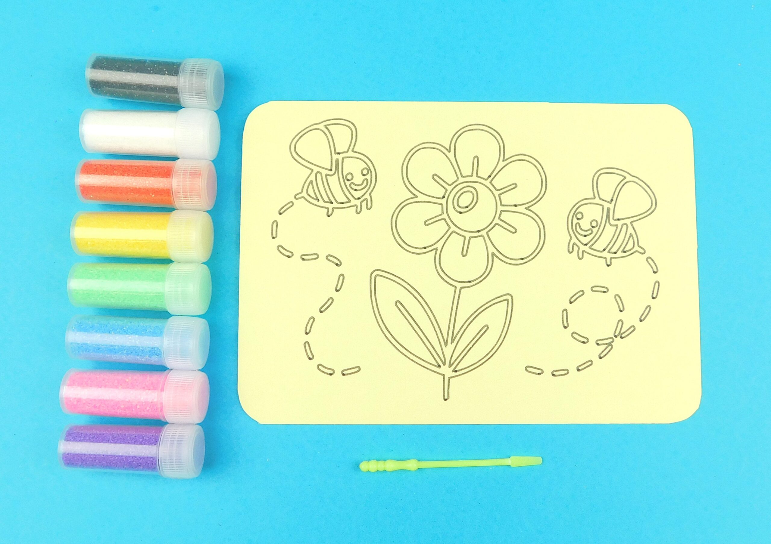 A6 Busy Bees Sand Art Kit