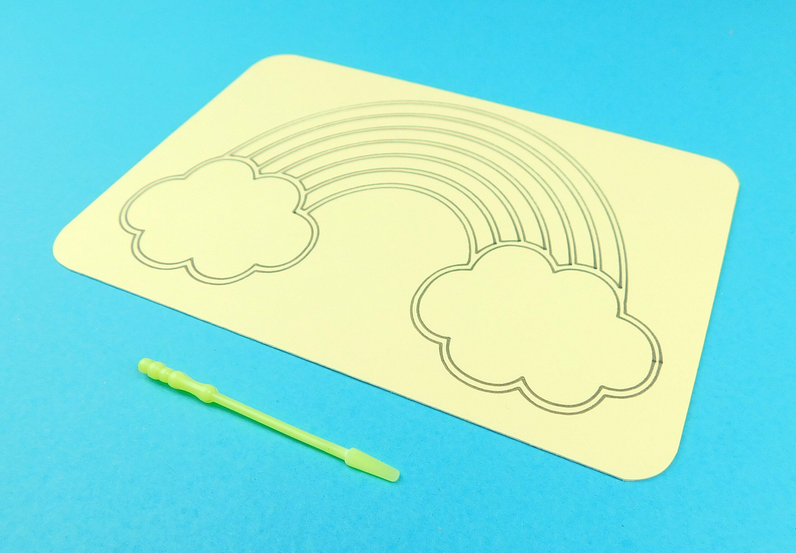 A6 Rainbow and Clouds Sand Art Kit - Image 10