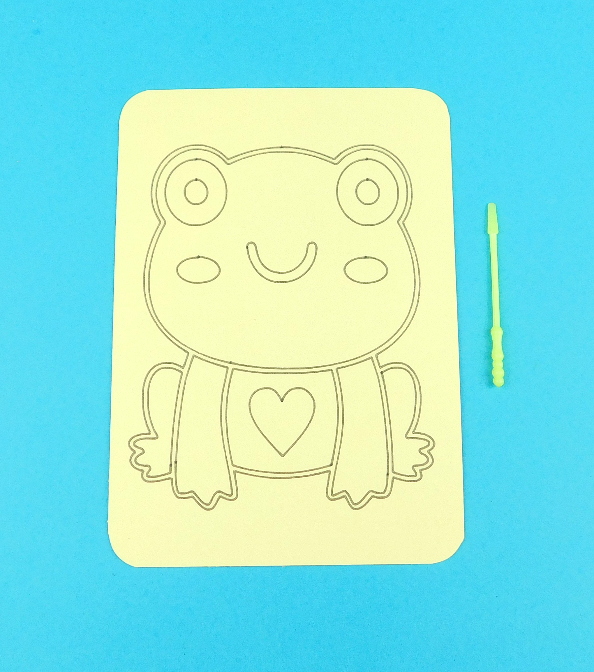 A6 Frog Sand Art Kit - Image 6