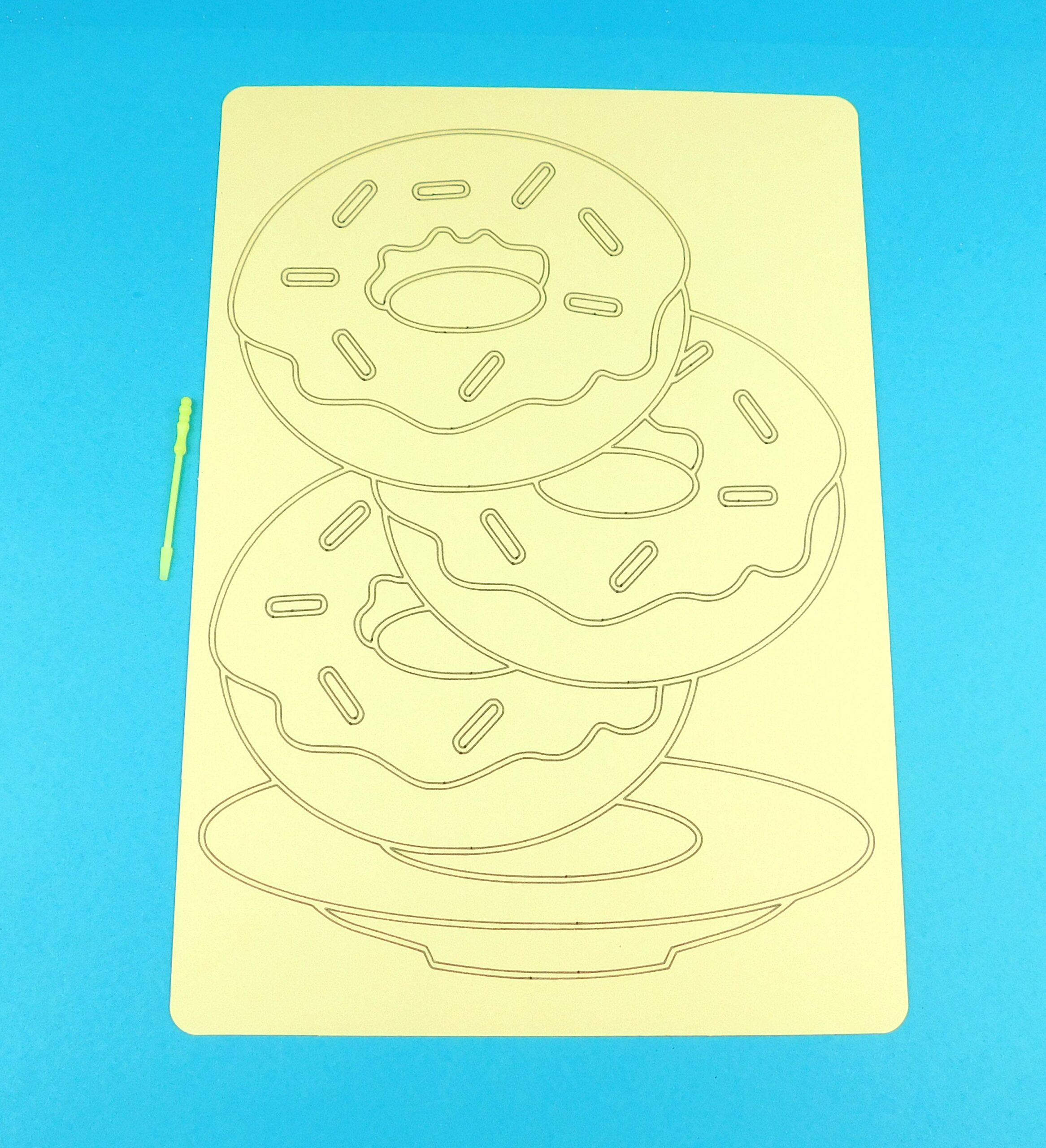 A4 Donut Stack Sand Art Kit - Image 6