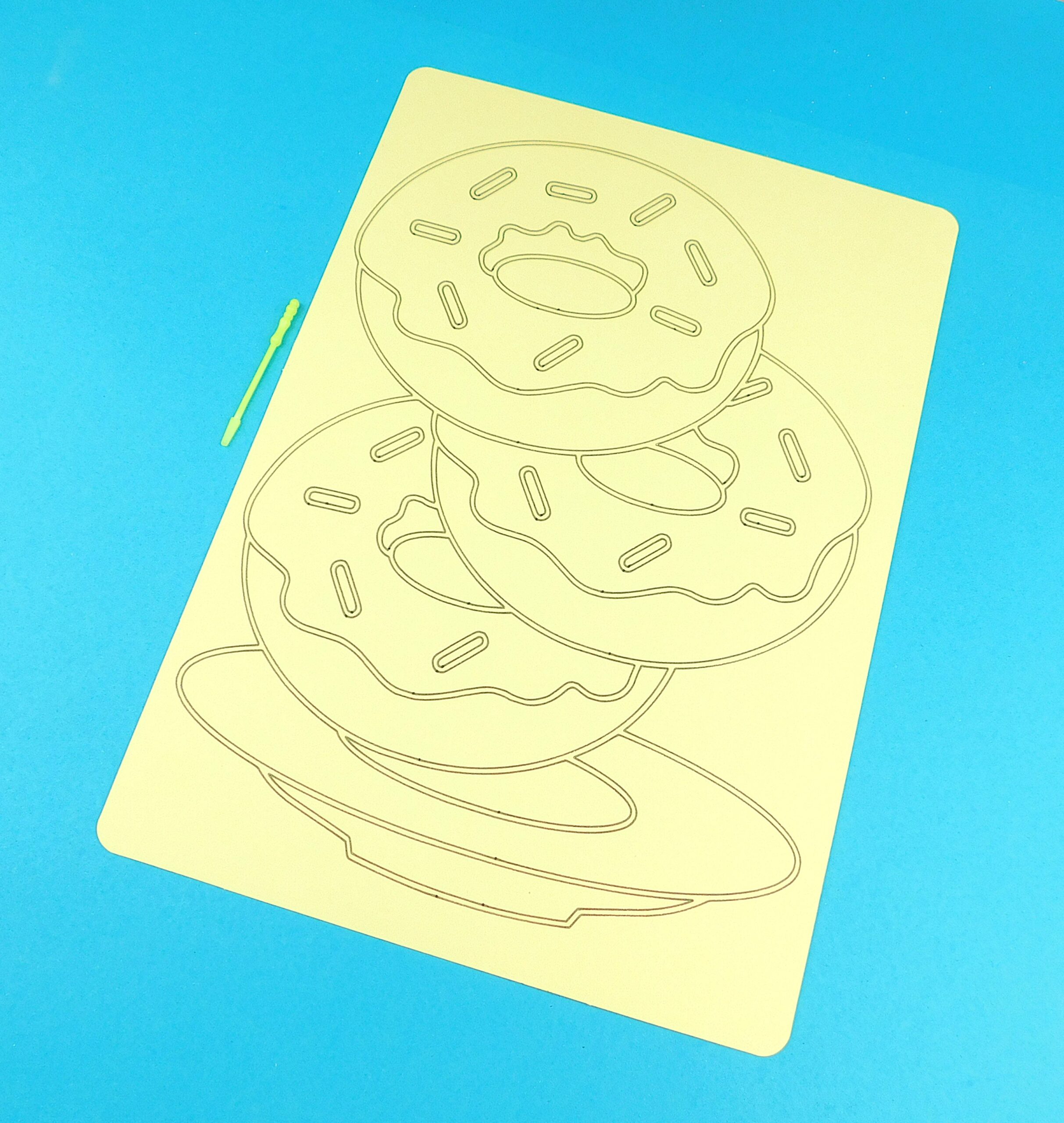 A4 Donut Stack Sand Art Kit - Image 7