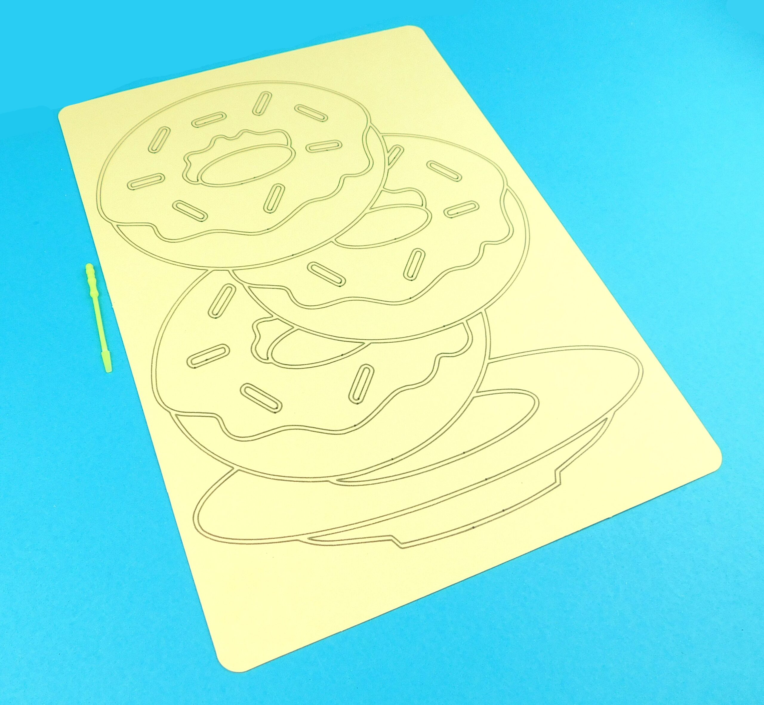 A4 Donut Stack Sand Art Kit - Image 8