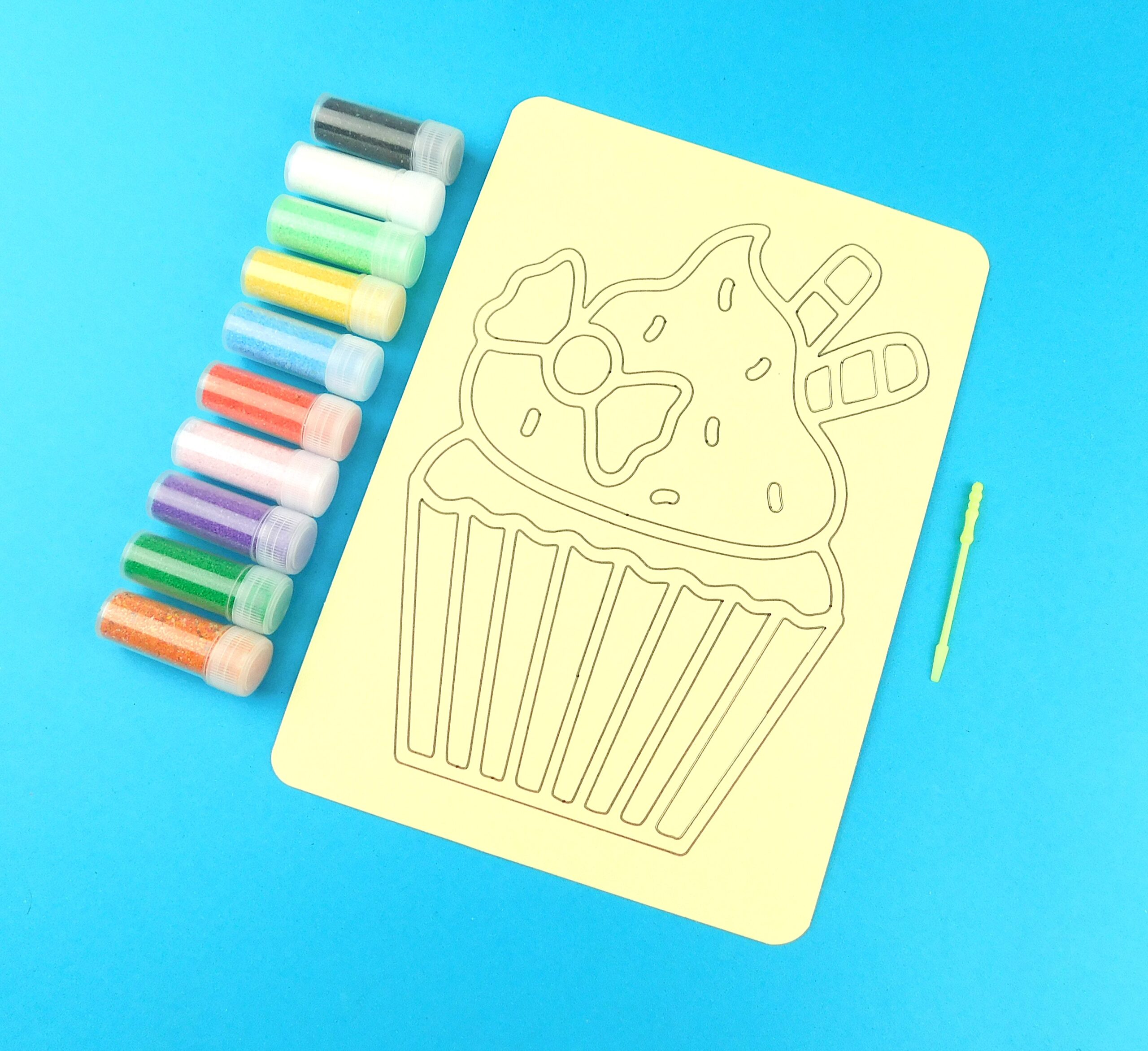 A5 Cupcake Sand Art Kit - Image 2