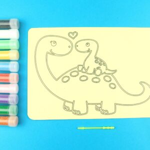 A5 Dinosaurs Sand Art Kit