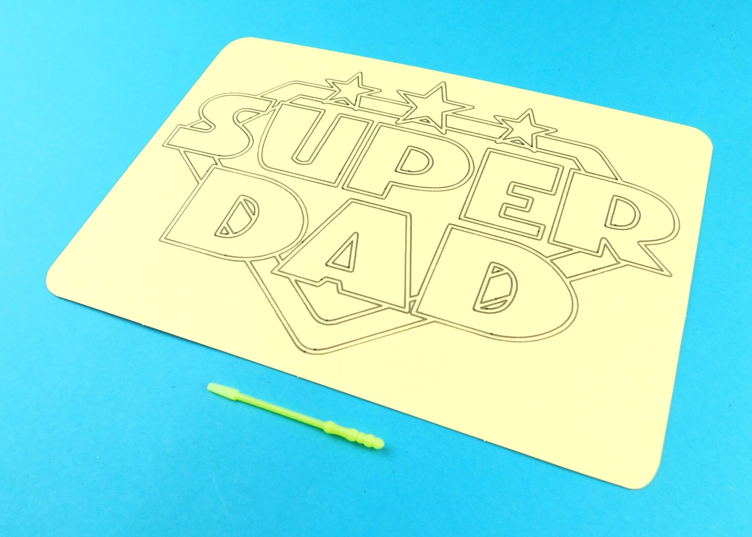 A5 Super Dad Sand Art Kit - Image 10