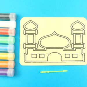 A6 Mosque Sand Art Kit