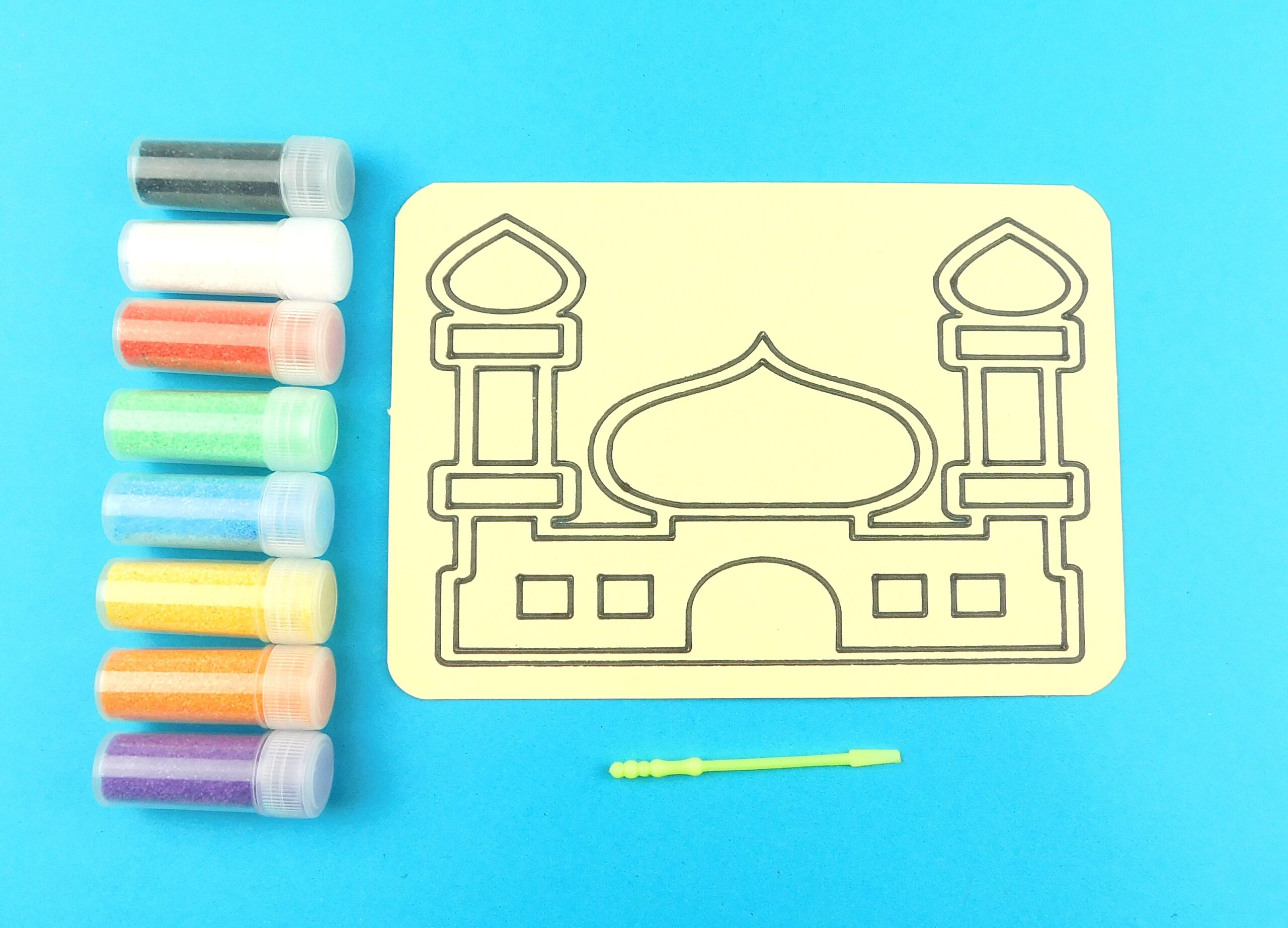 A6 Mosque Sand Art Kit