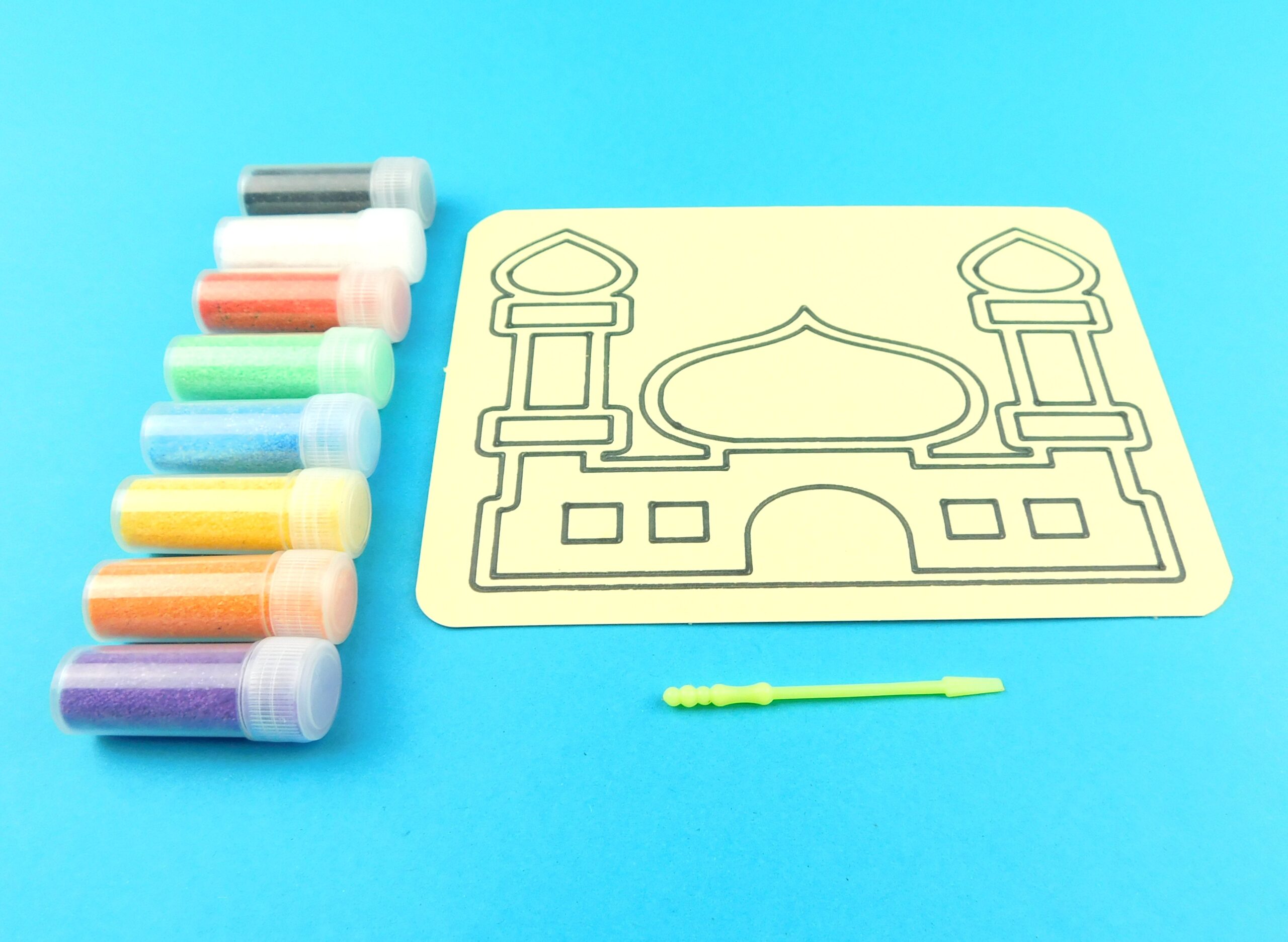 A6 Mosque Sand Art Kit - Image 4