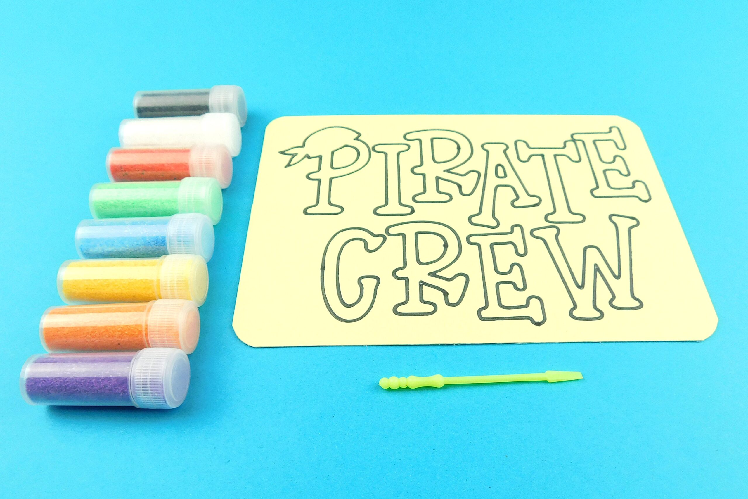A6 Pirate Crew Sand Art Kit - Image 4
