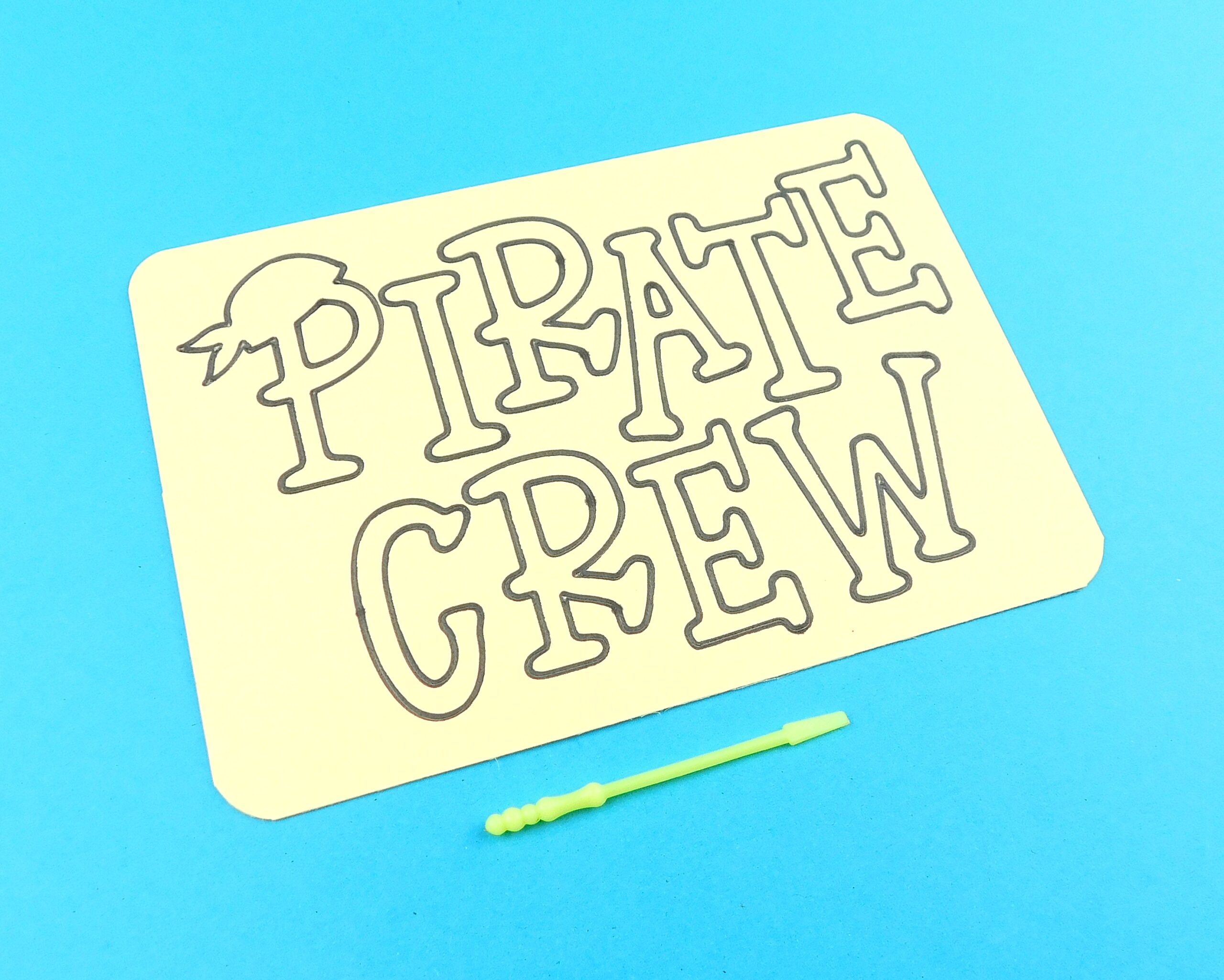 A6 Pirate Crew Sand Art Kit - Image 8