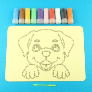 A5 Puppy Sand Art Kit