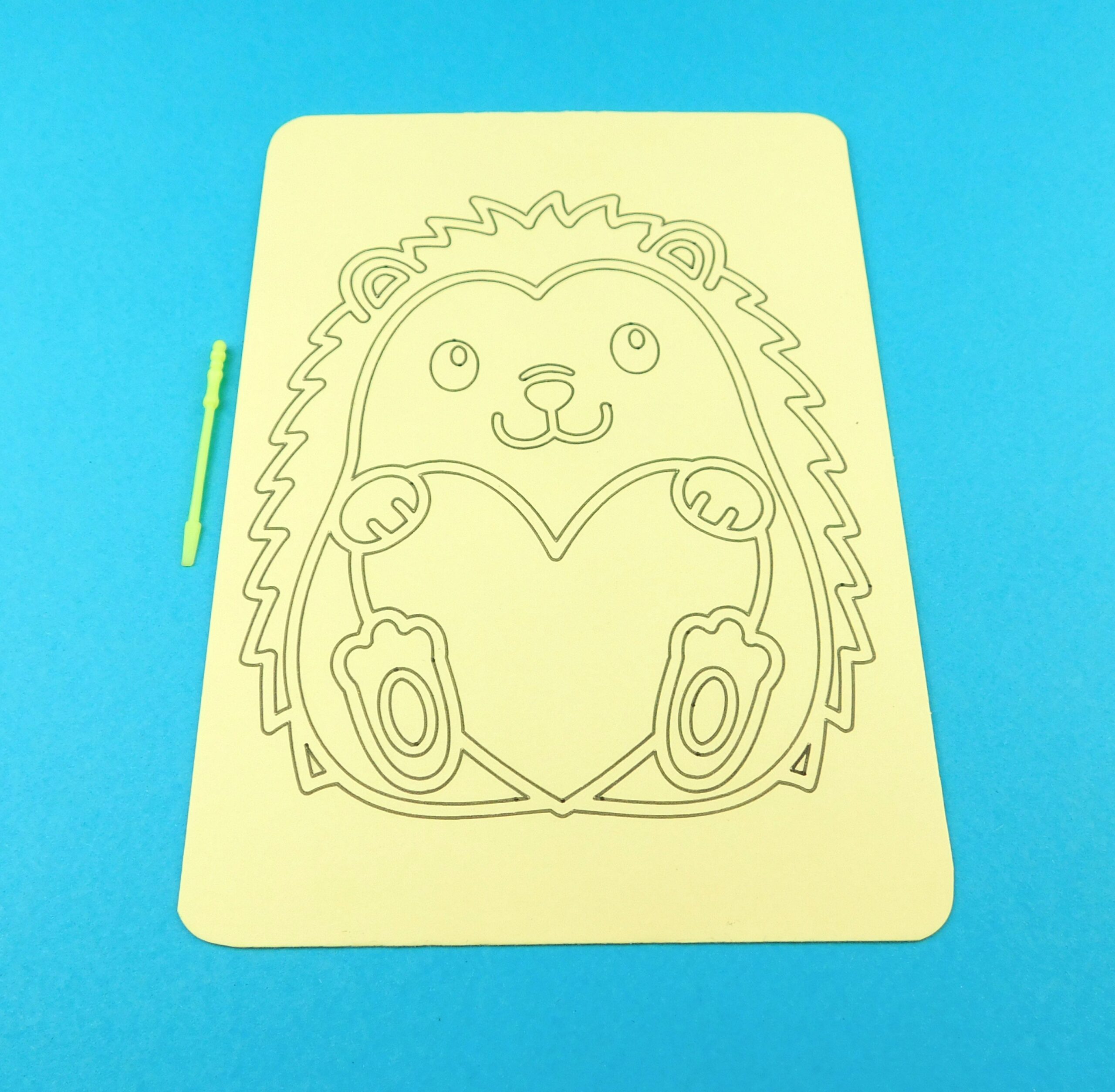 A5 Hedgehog Sand Art Kit - Image 9