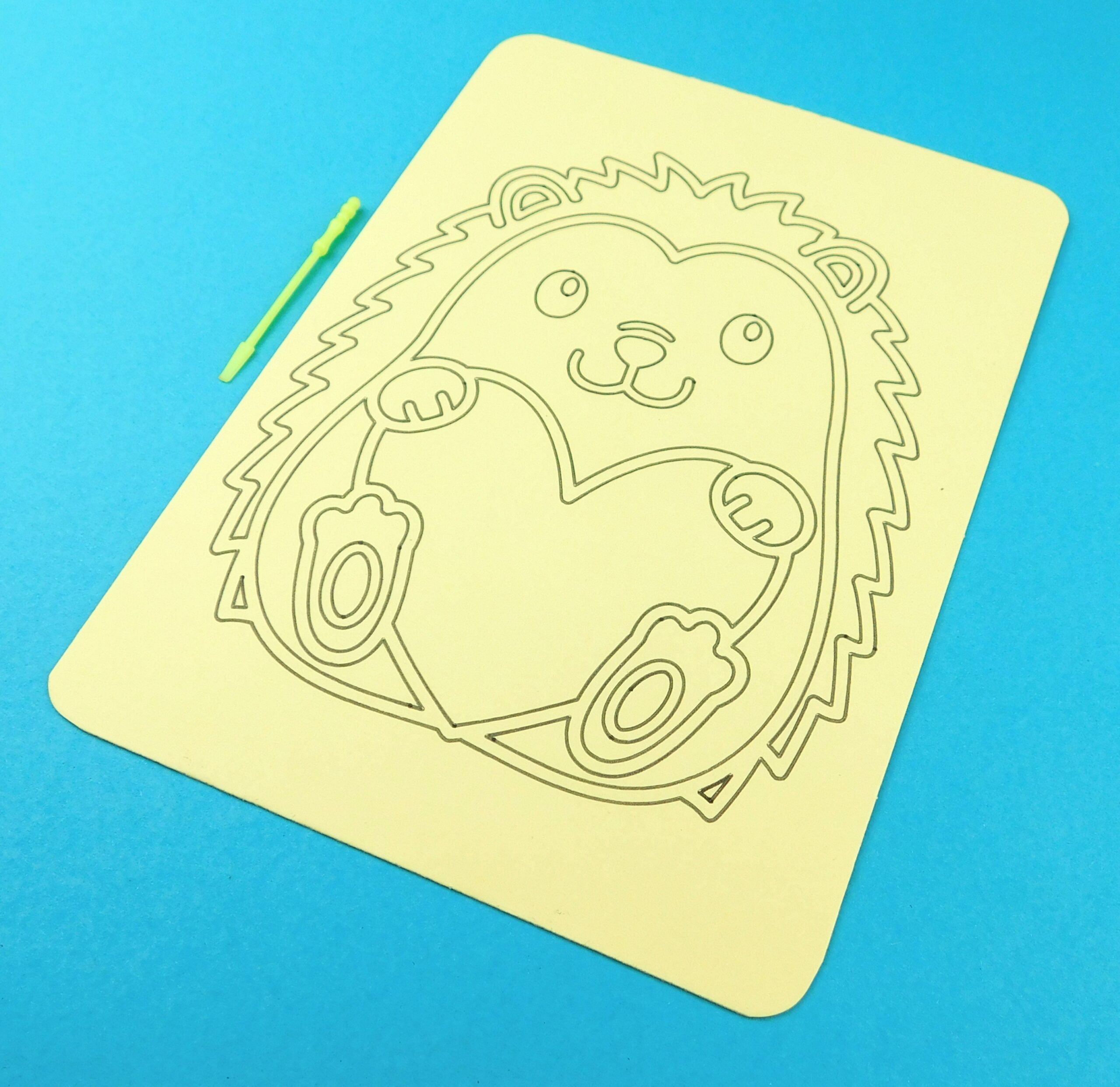 A5 Hedgehog Sand Art Kit - Image 10