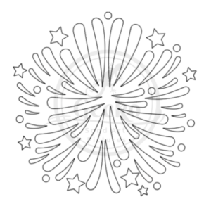 A4 Fireworks Sand Art Kit